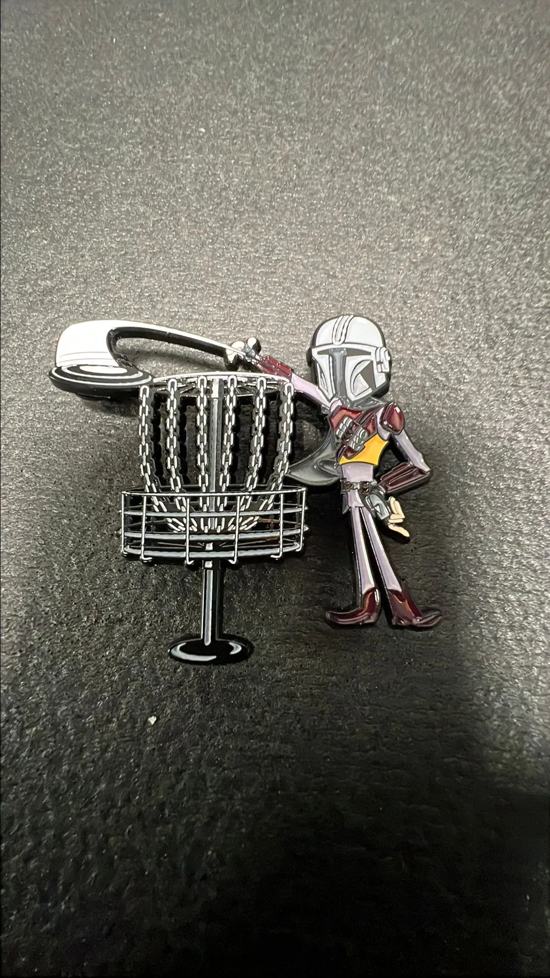 Product image for Disc Golf Pin - Boba Fett Star Wars