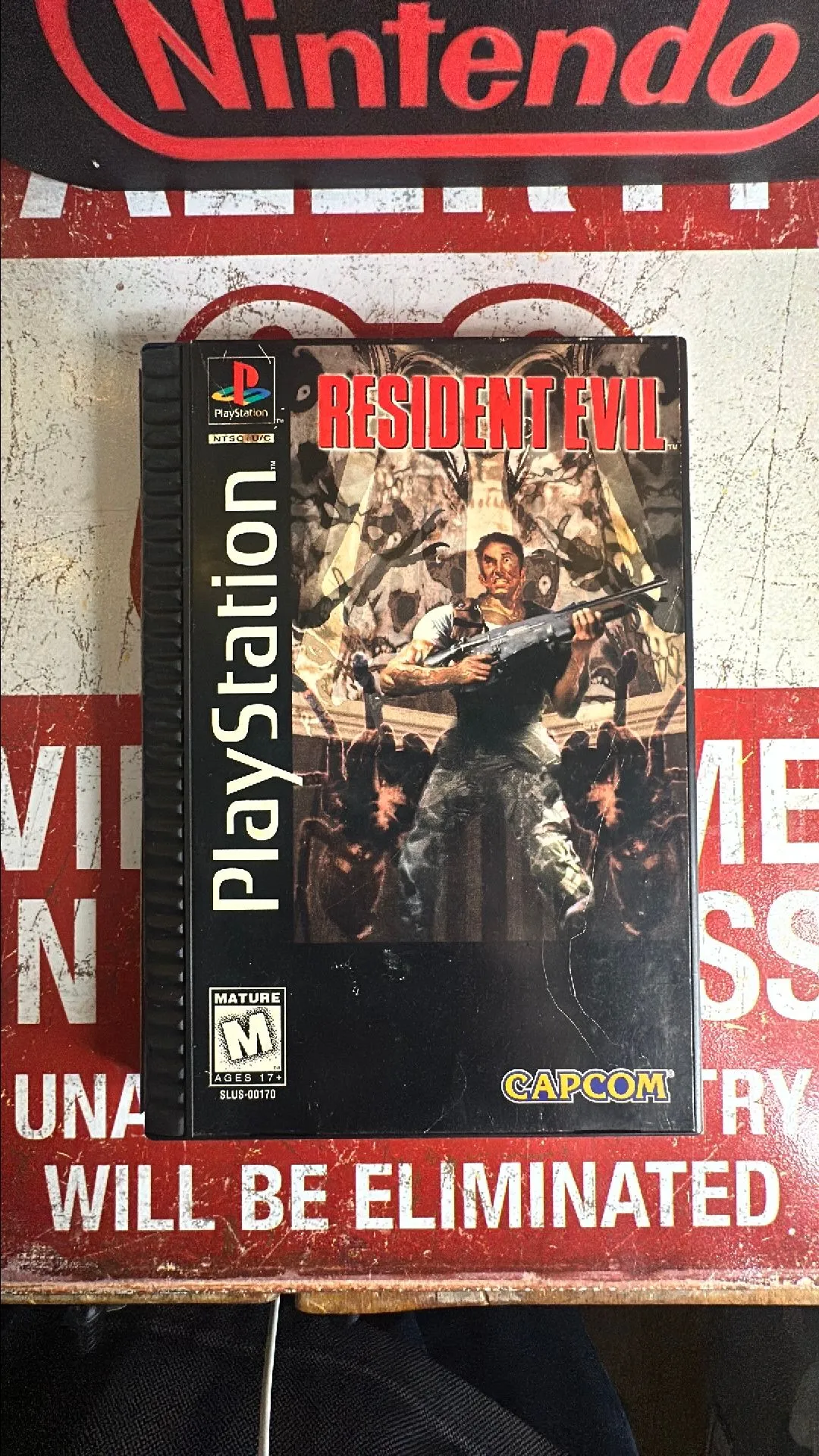 Product image for Game - PS1 CIB Longbox - Resident Evil