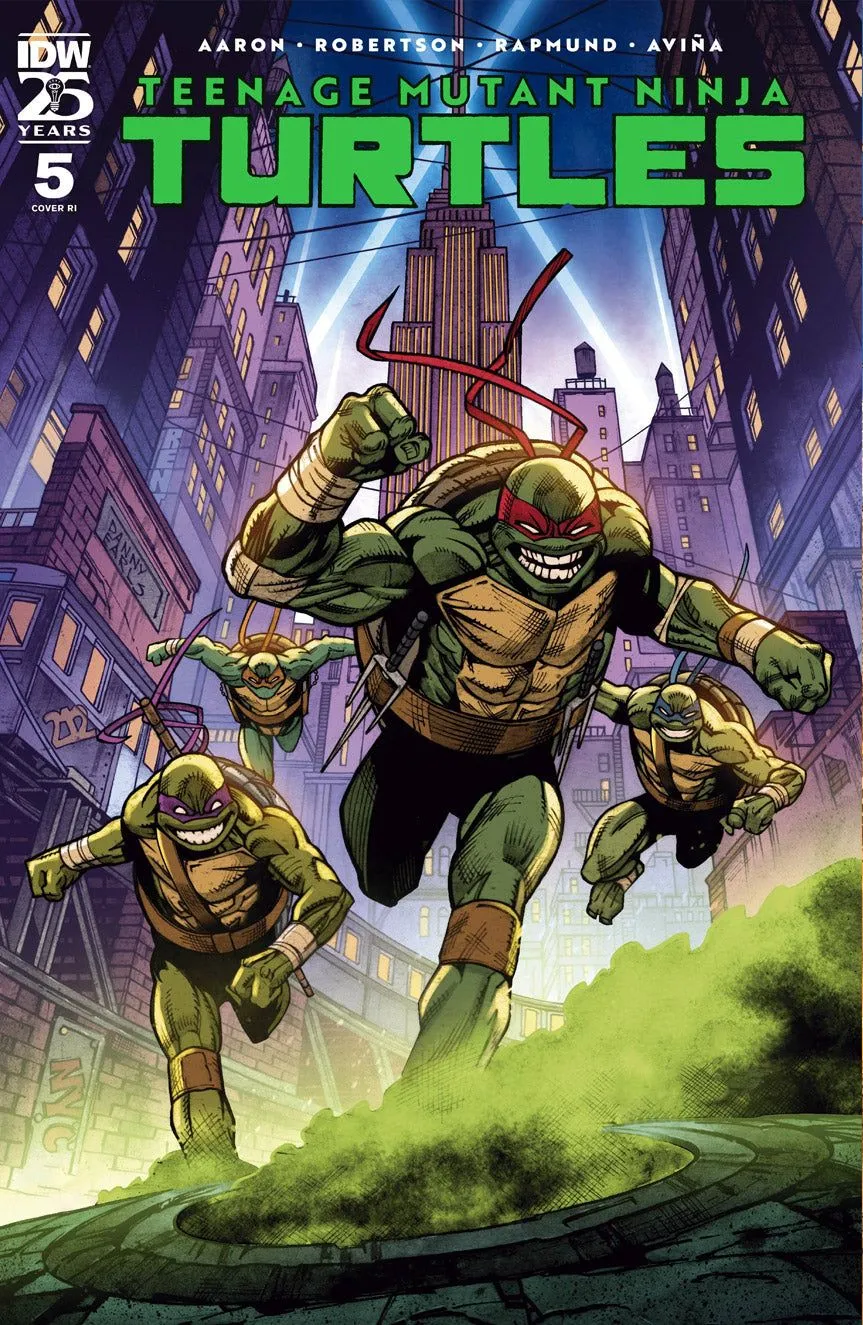 Product image for TMNT #5 1:25 Ratio Incentive