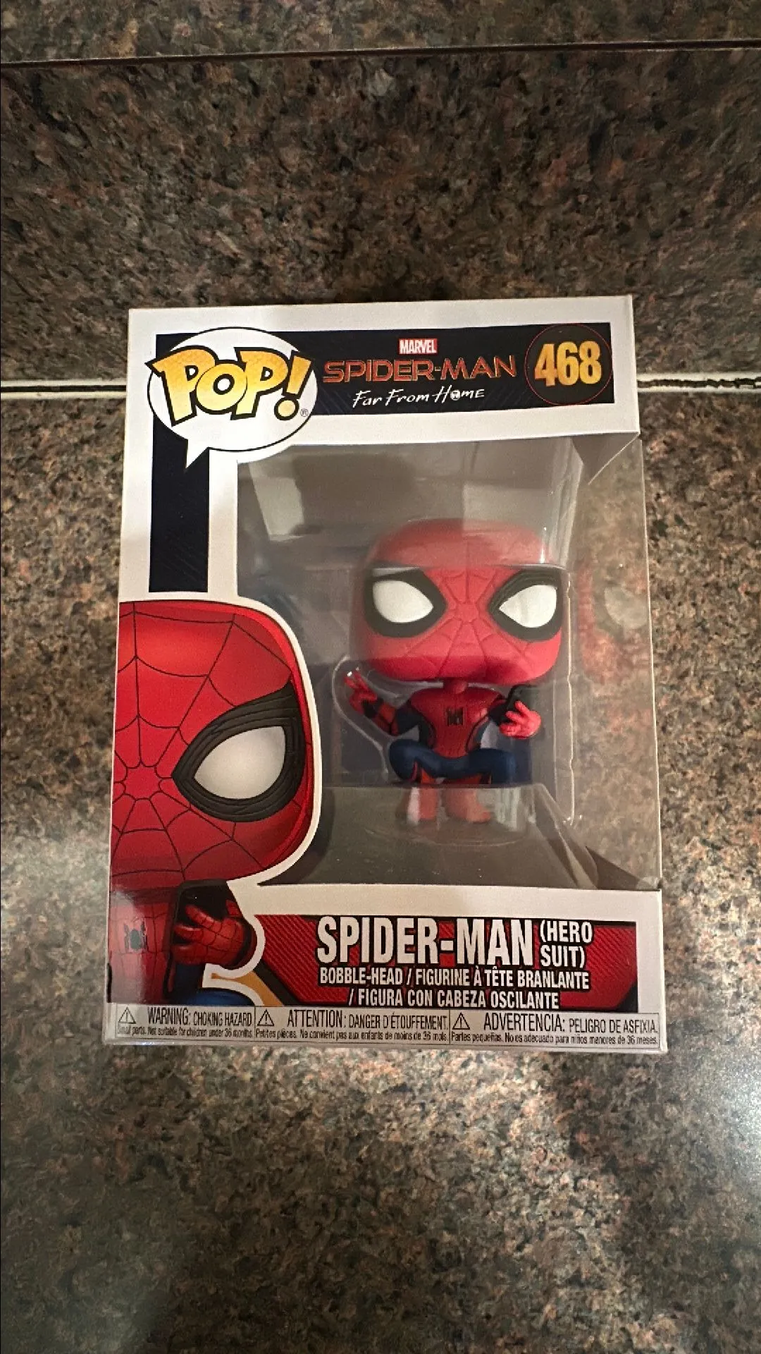 Product image for Funko Pop - Spider-Man (Hero Suit) #468