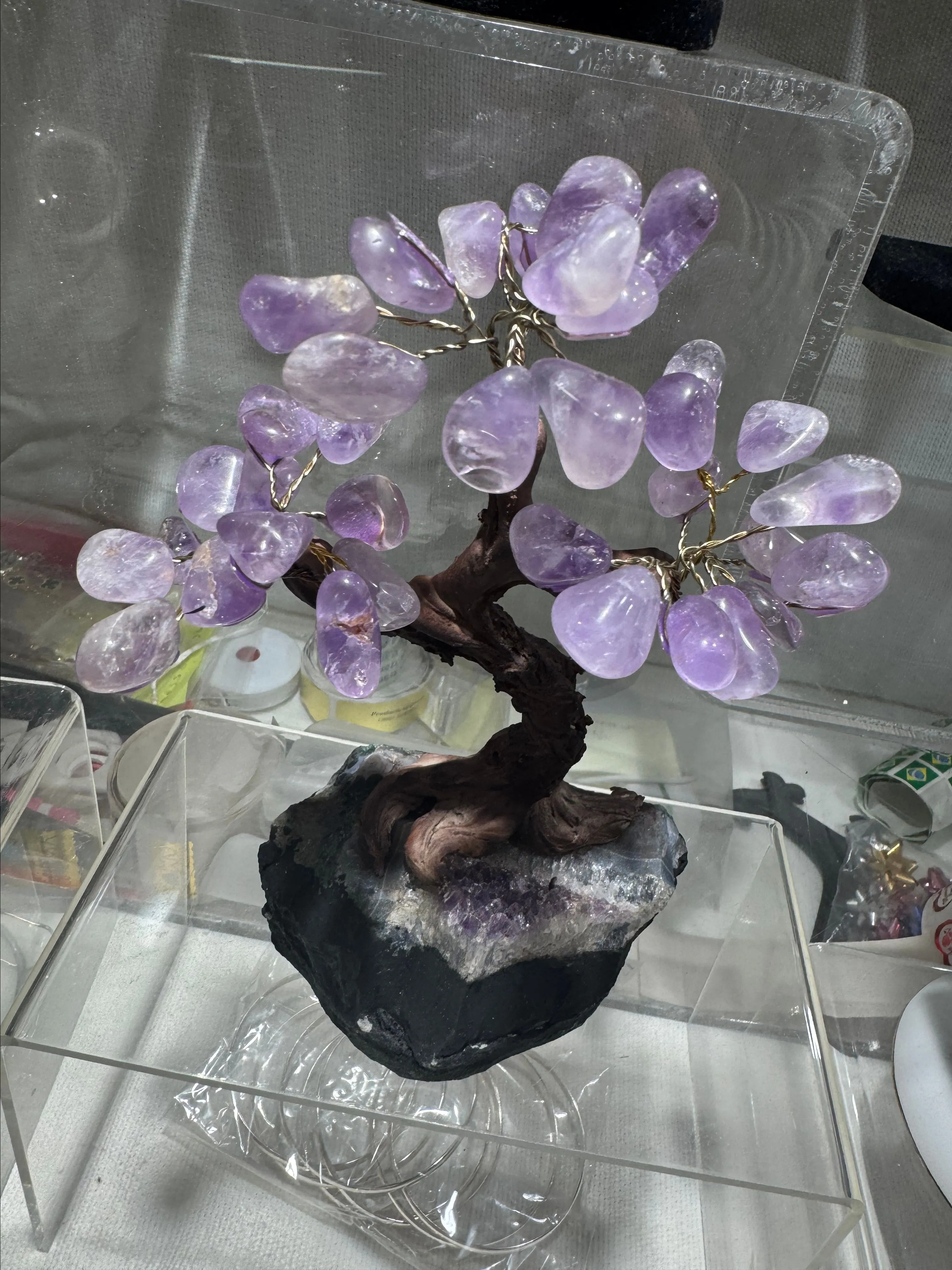Product image for Amethyst Gemstone Tree Decor