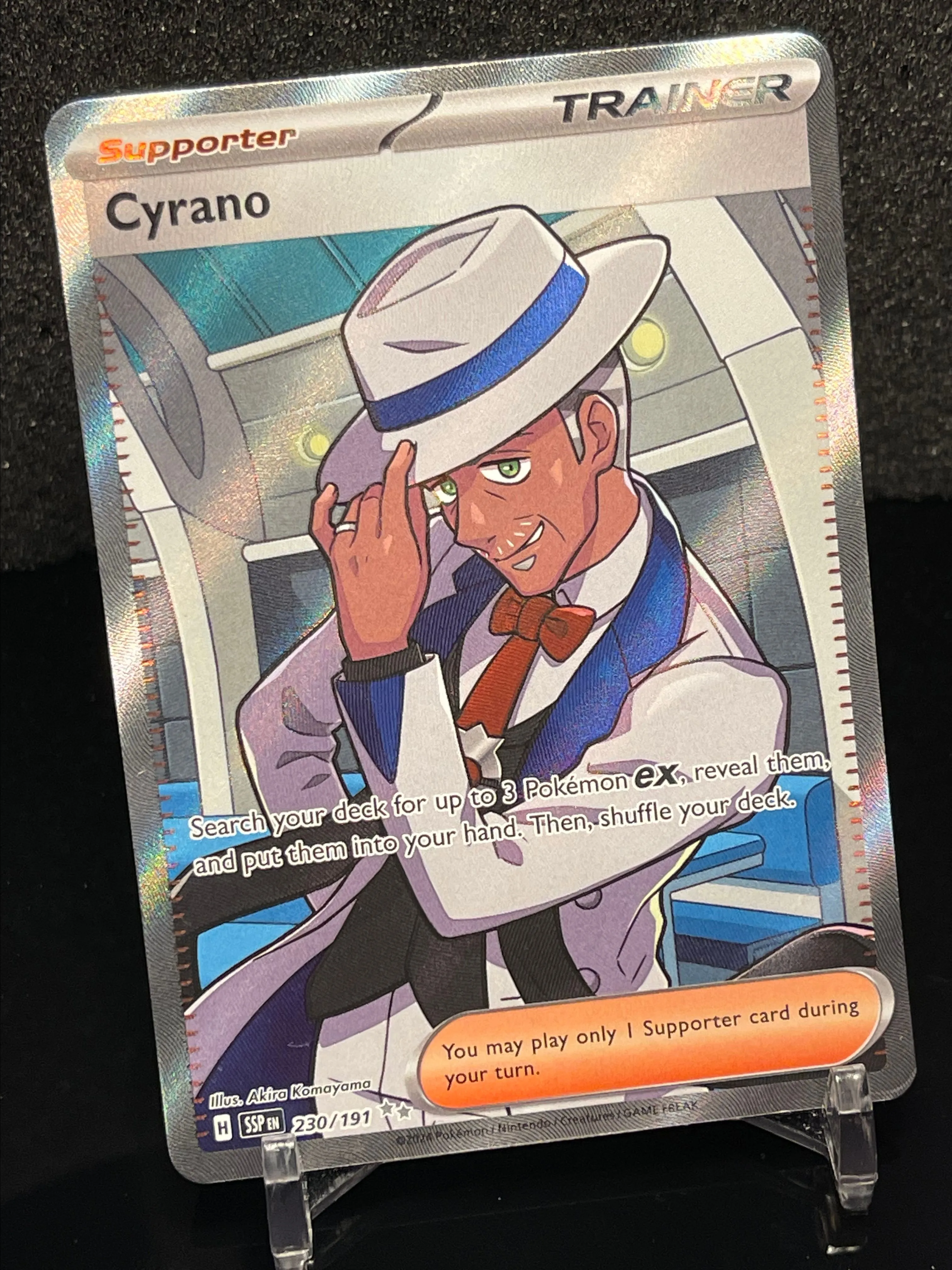 Cyrano Pokemon  Ultra Rare  230/191 Surging Sparks  Whatnot: Shop, Sell,  Connect