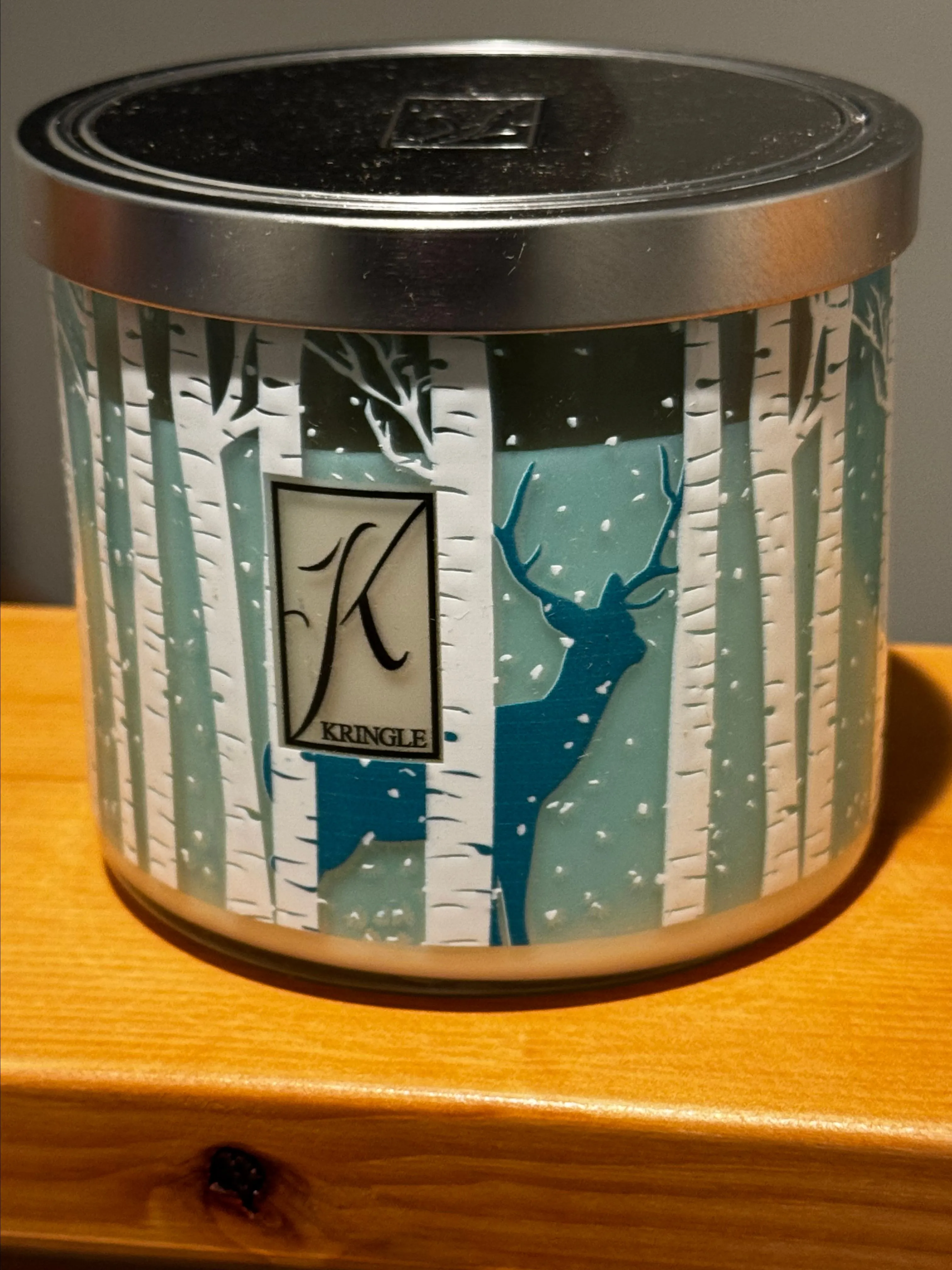 Product image for Kringle Candle "Winter Woods" 3 Wick Candle