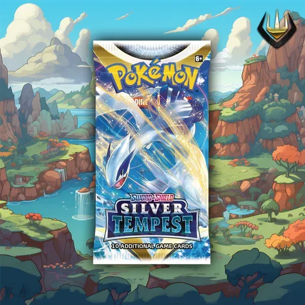 Product image for Silver Tempest Pokemon Booster Pack [Random Art]
