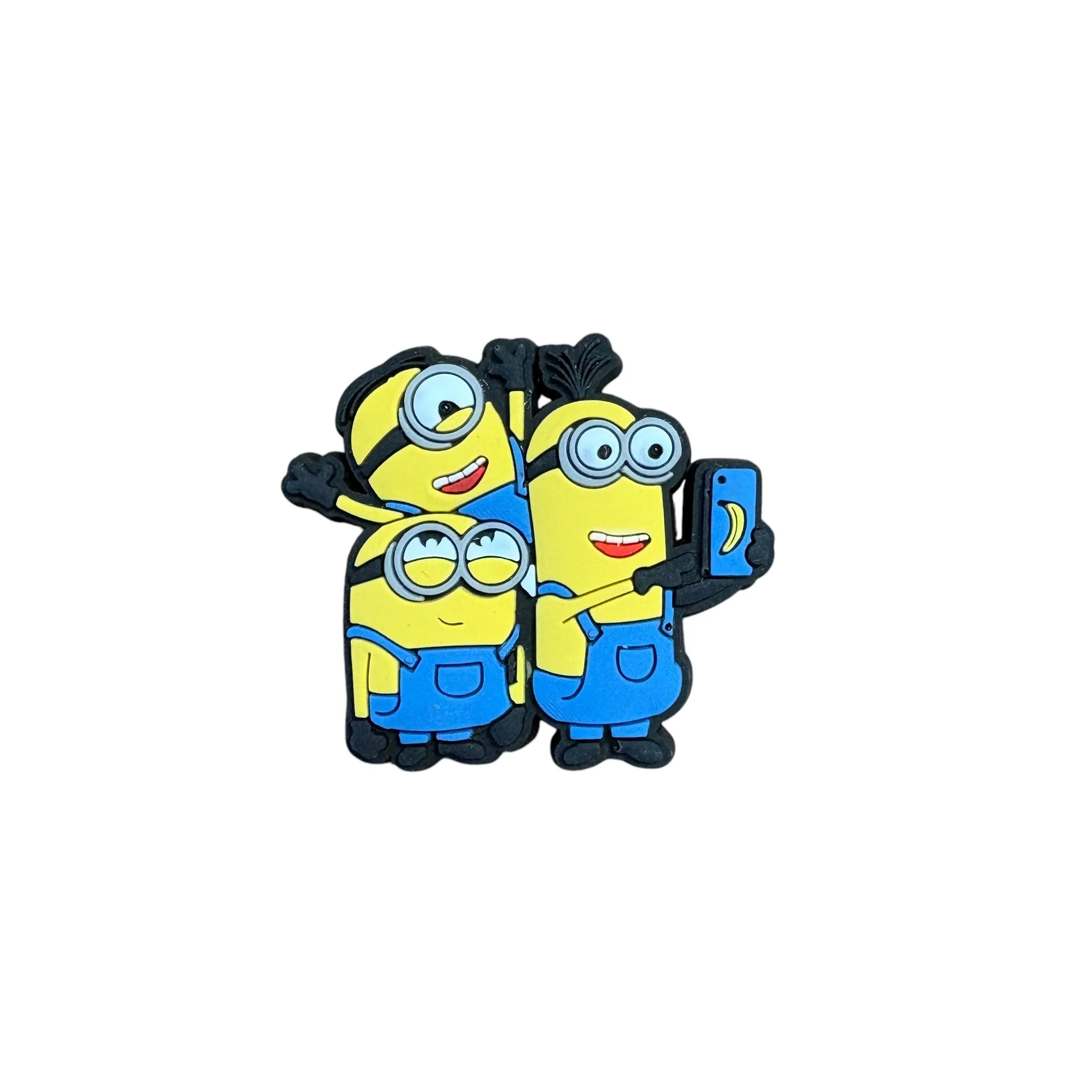 Product image for Minions Taking a Selfie Croc Charm