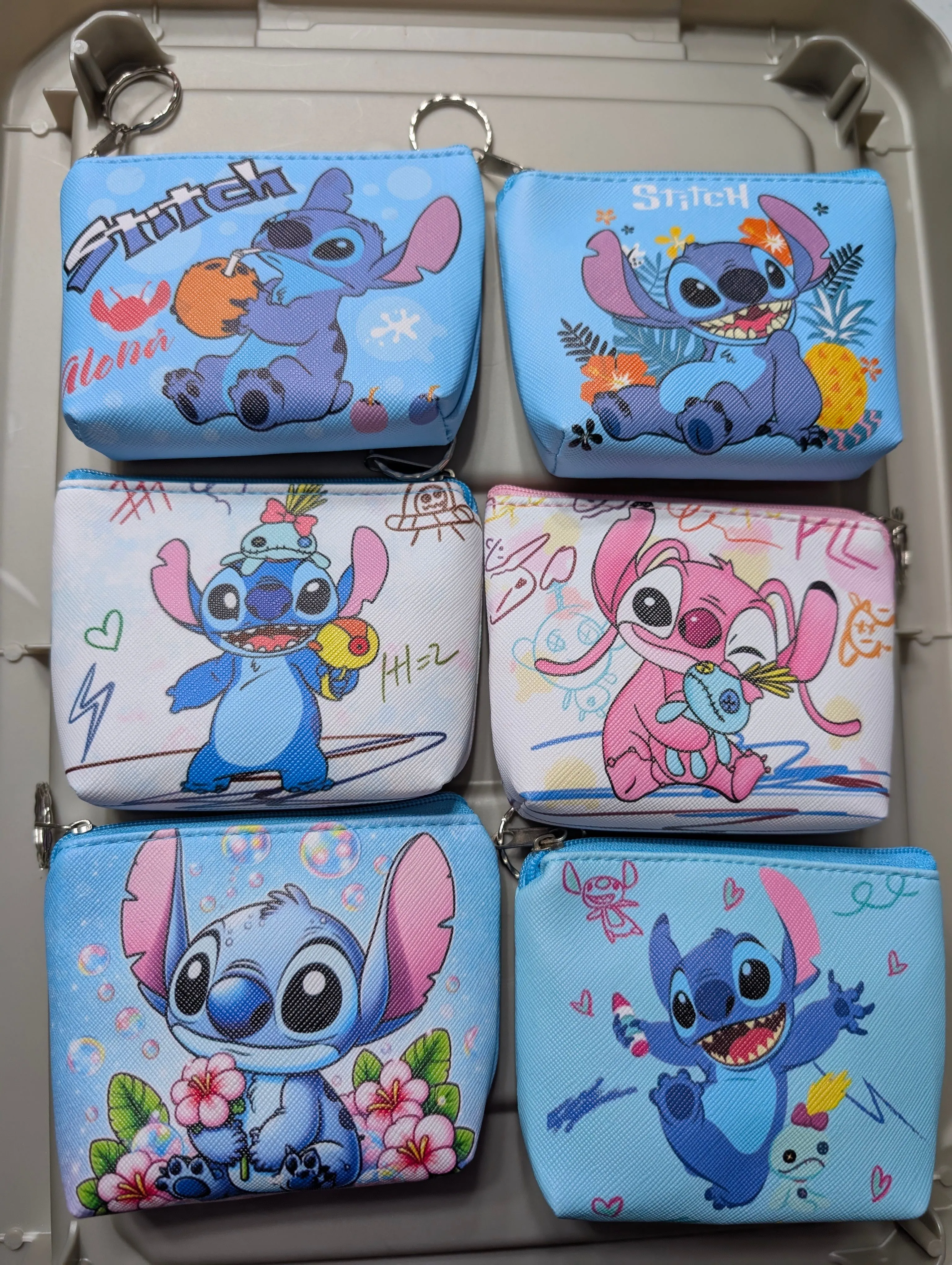 Product image for Random Custom Stitch Mini Zippered Bag
