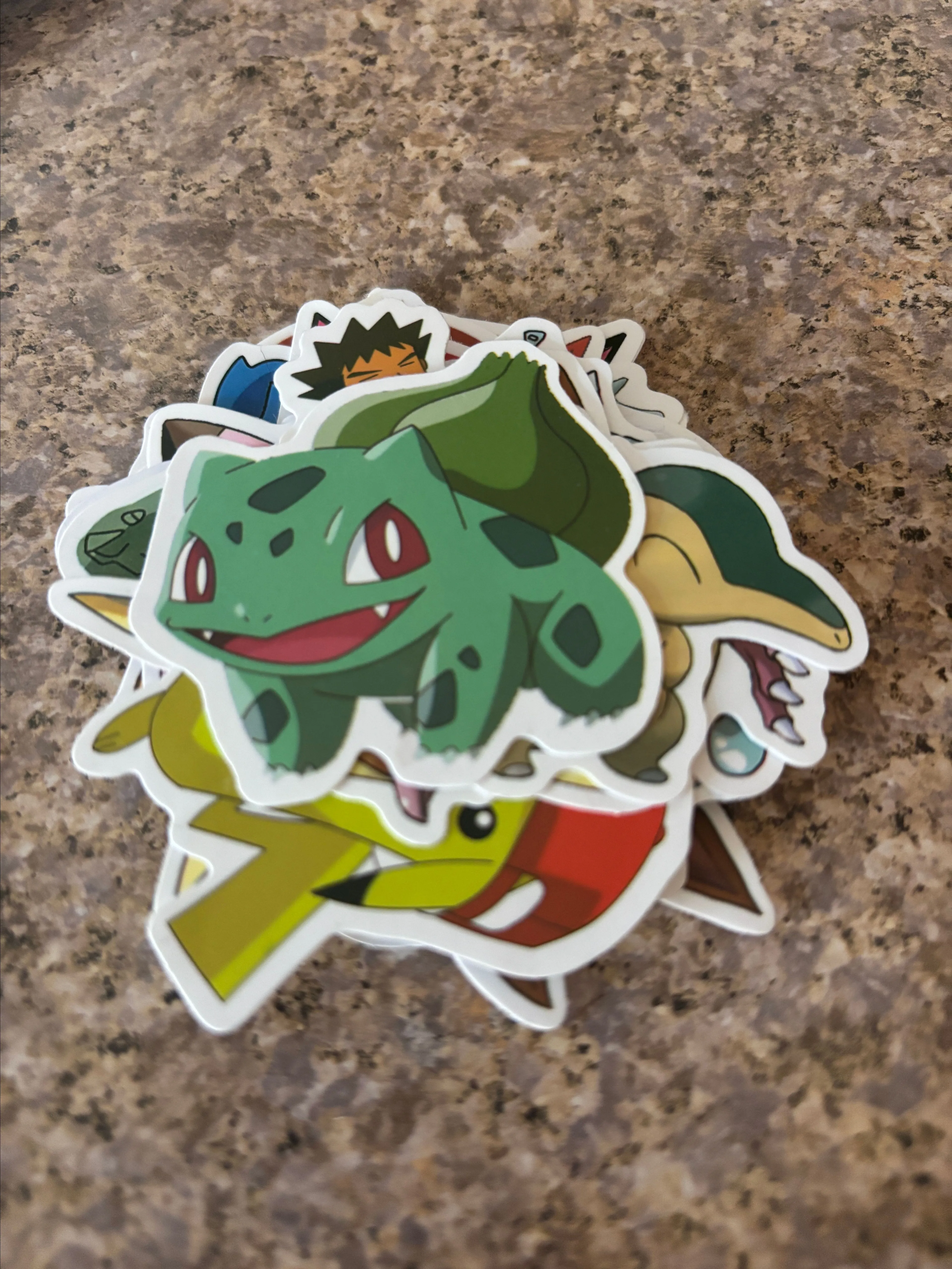 Product image for Random 7 pack pokemon stickers