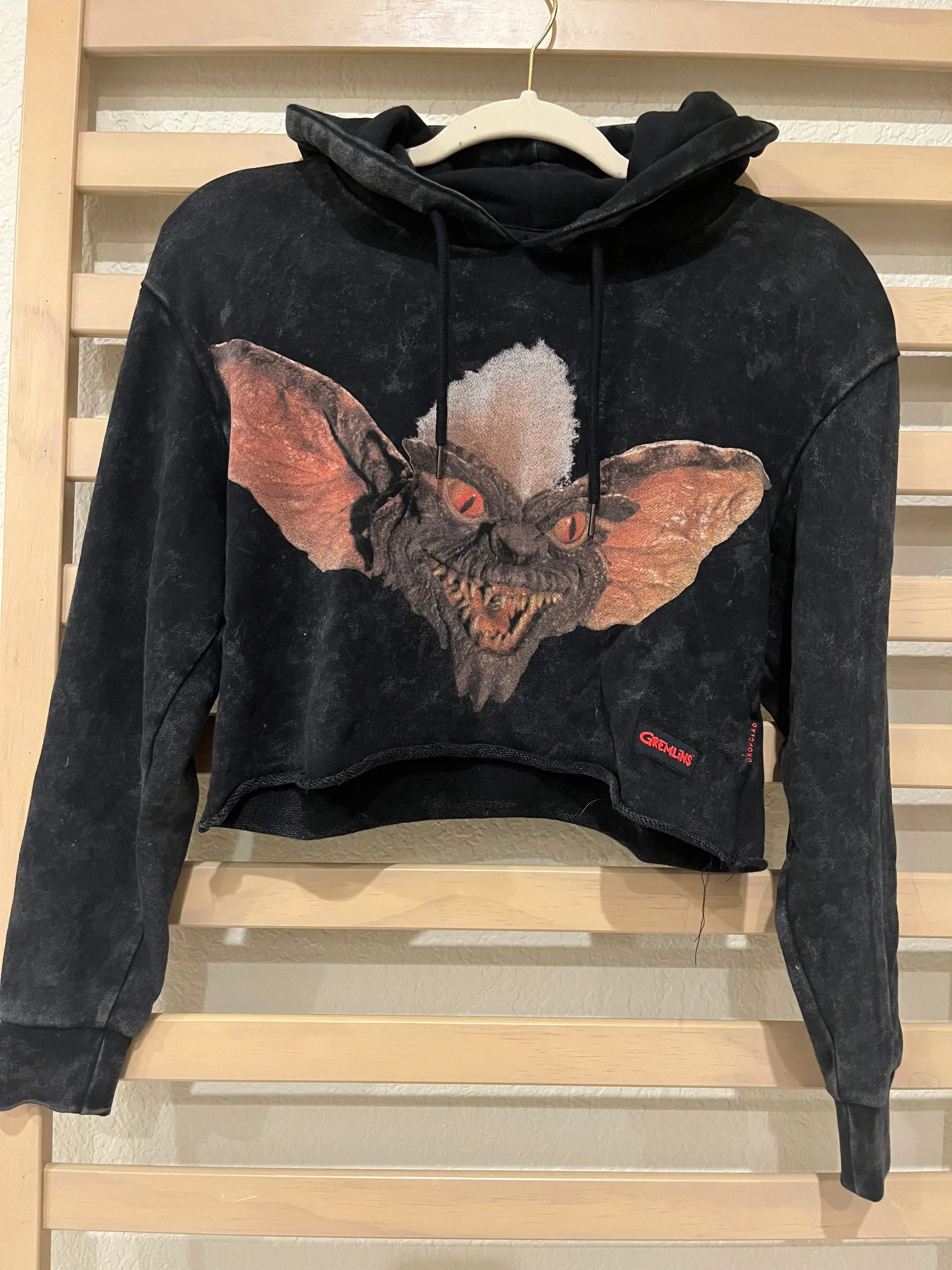 Product image for DROP DEAD Gremlins Crop Hoodie