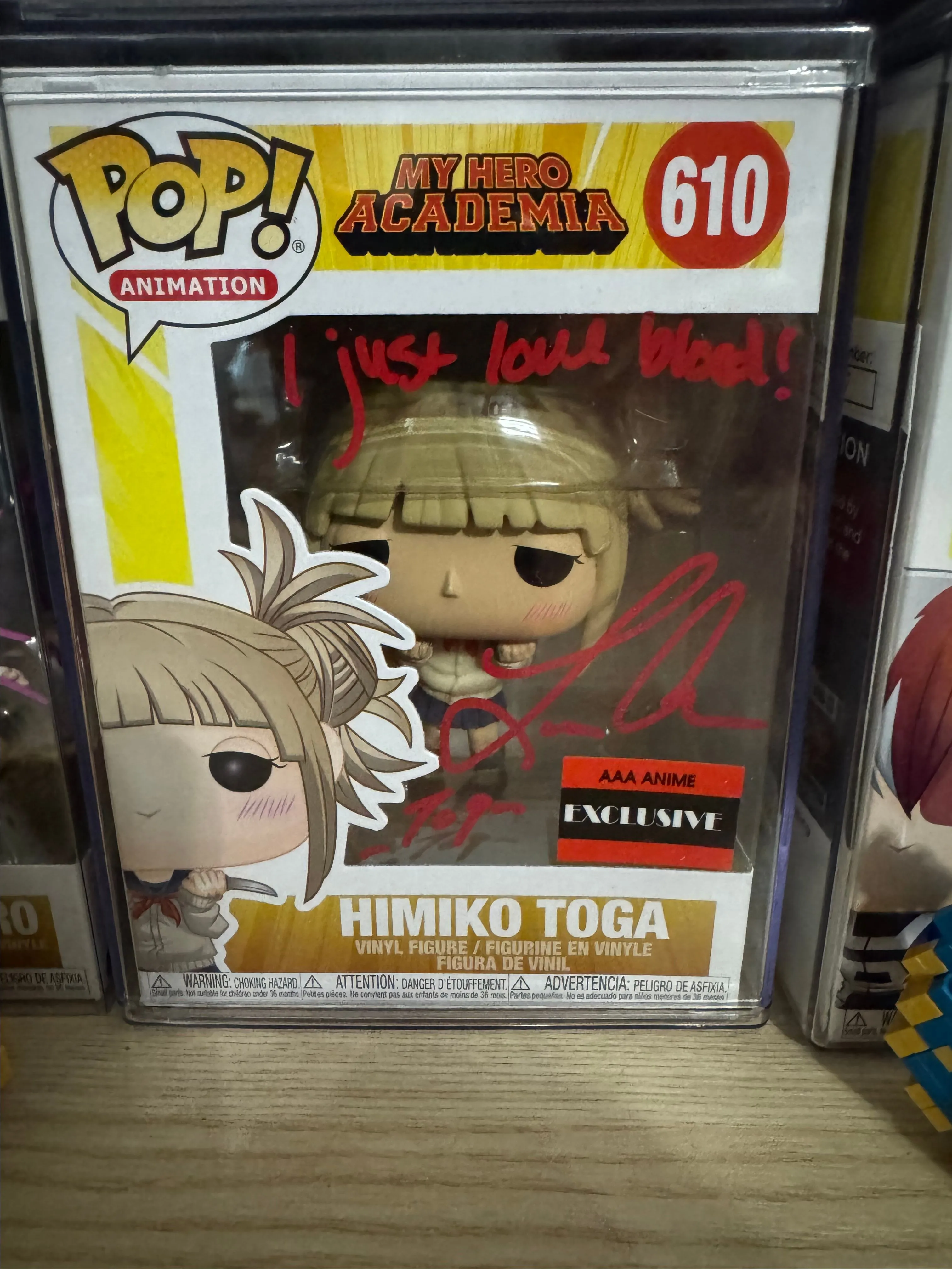 Product image for Autographed Himiko Toga