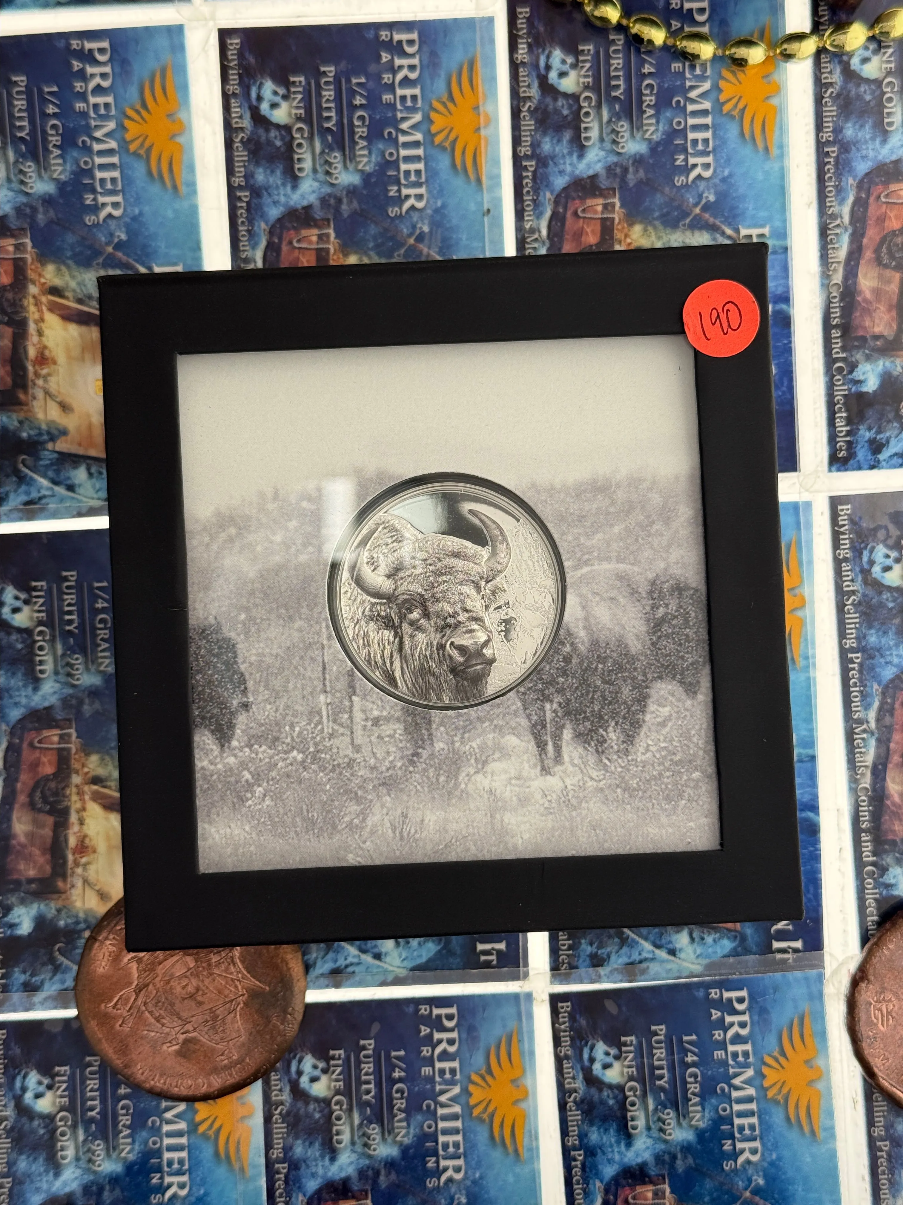 Product image for CIT wild Mongolia bison 1 ounce