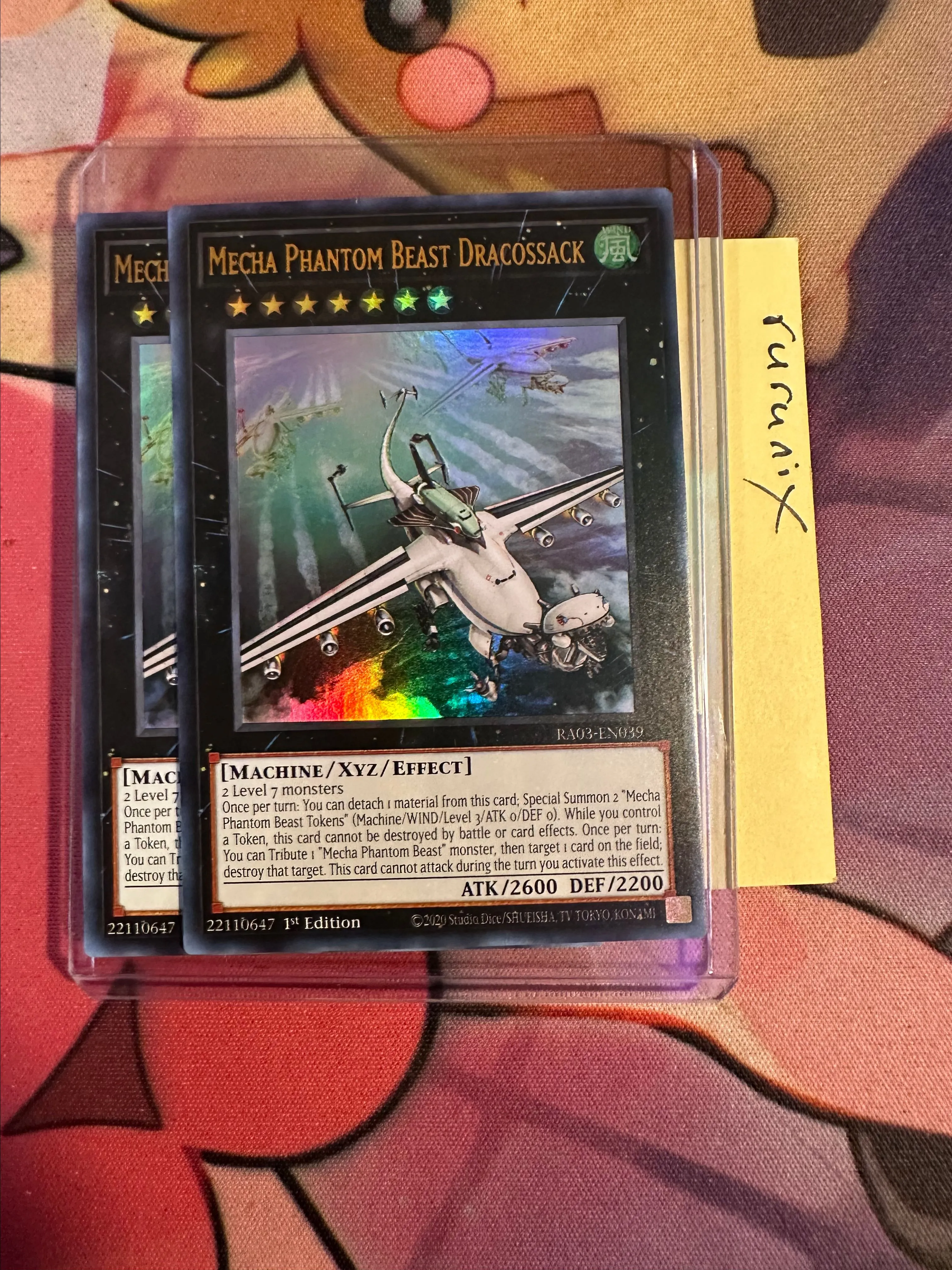 Yugioh 2x Mecha Phantom Beast Dracossack (UR) RA03-EN039 - Quarter Century  Bonanza  Whatnot: Shop, Sell, Connect