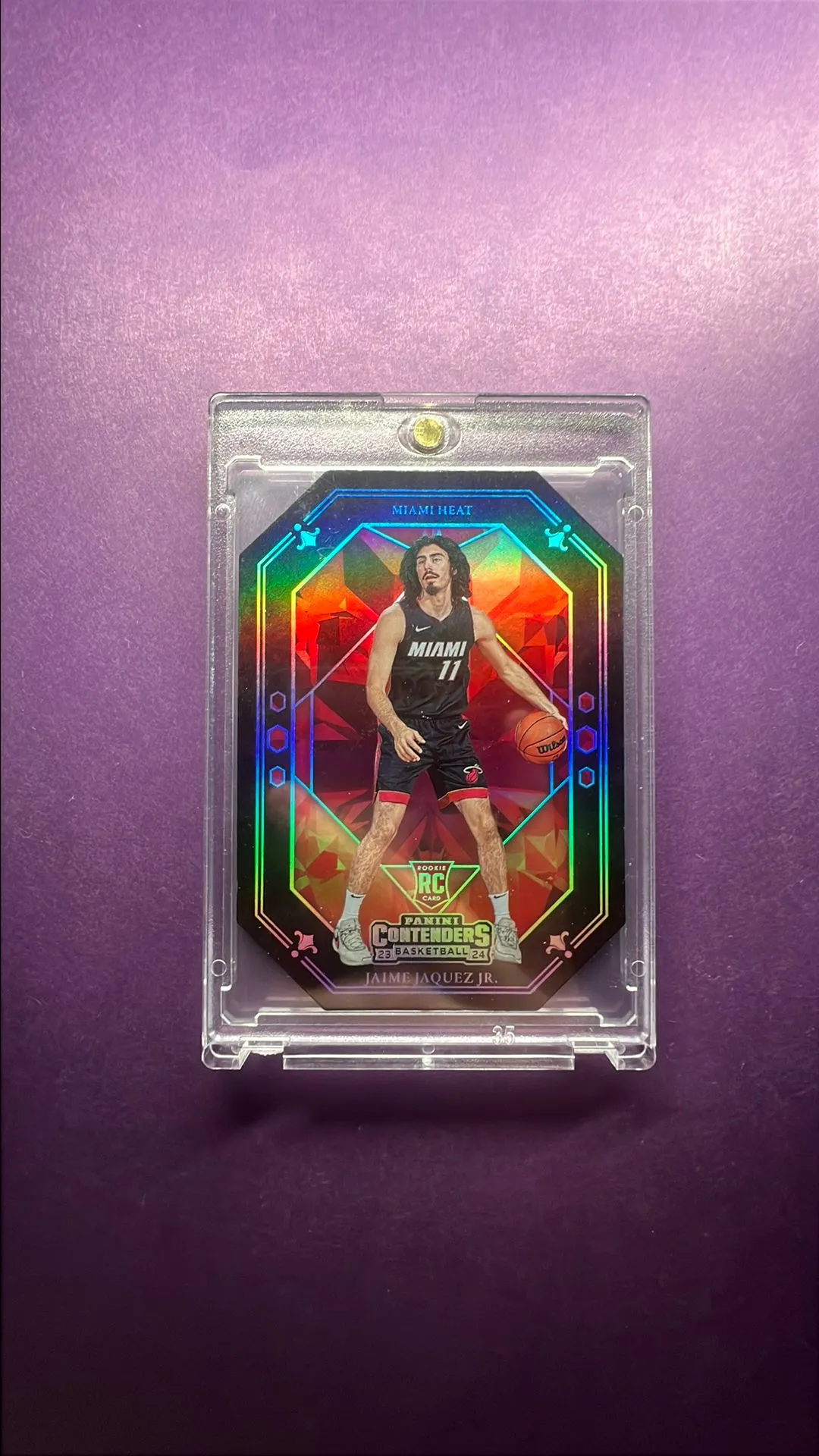 Product image for Contenders Crown Jewels Jaime Jaquez RC | Heat