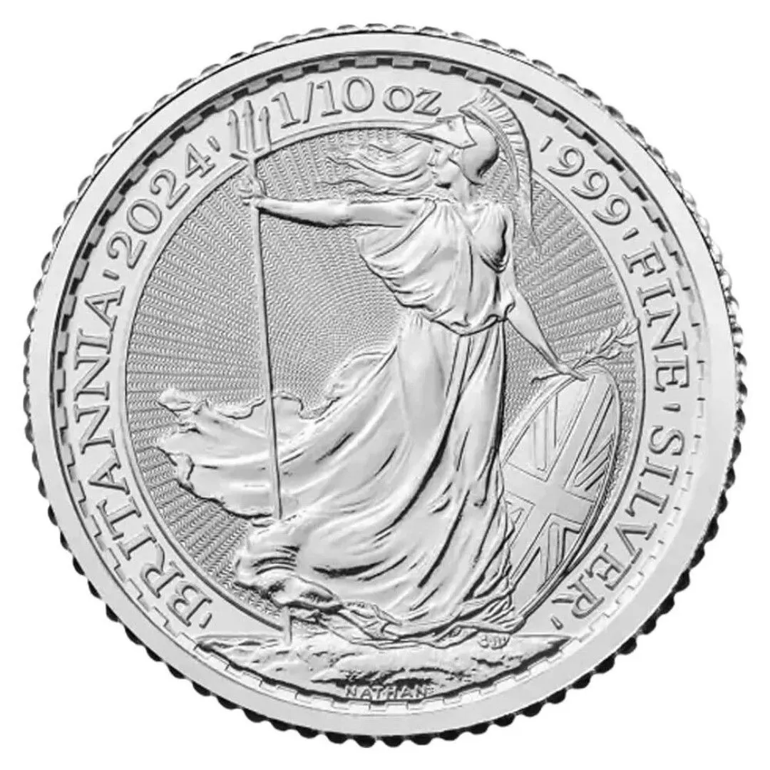 Product image for 2024 1/10 oz Silver Britannia
