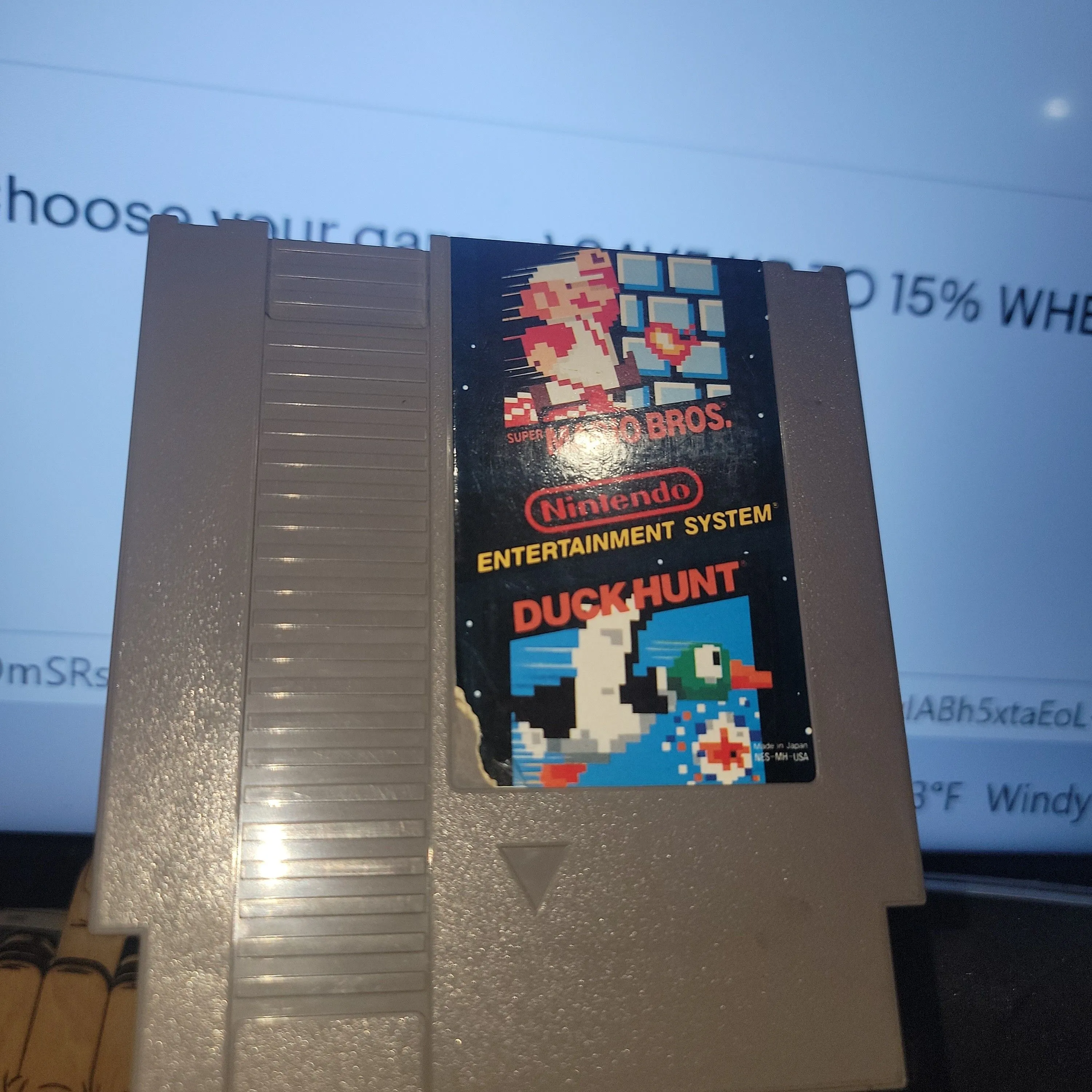 Product image for Super Mario/ Duck Hunt NES #2