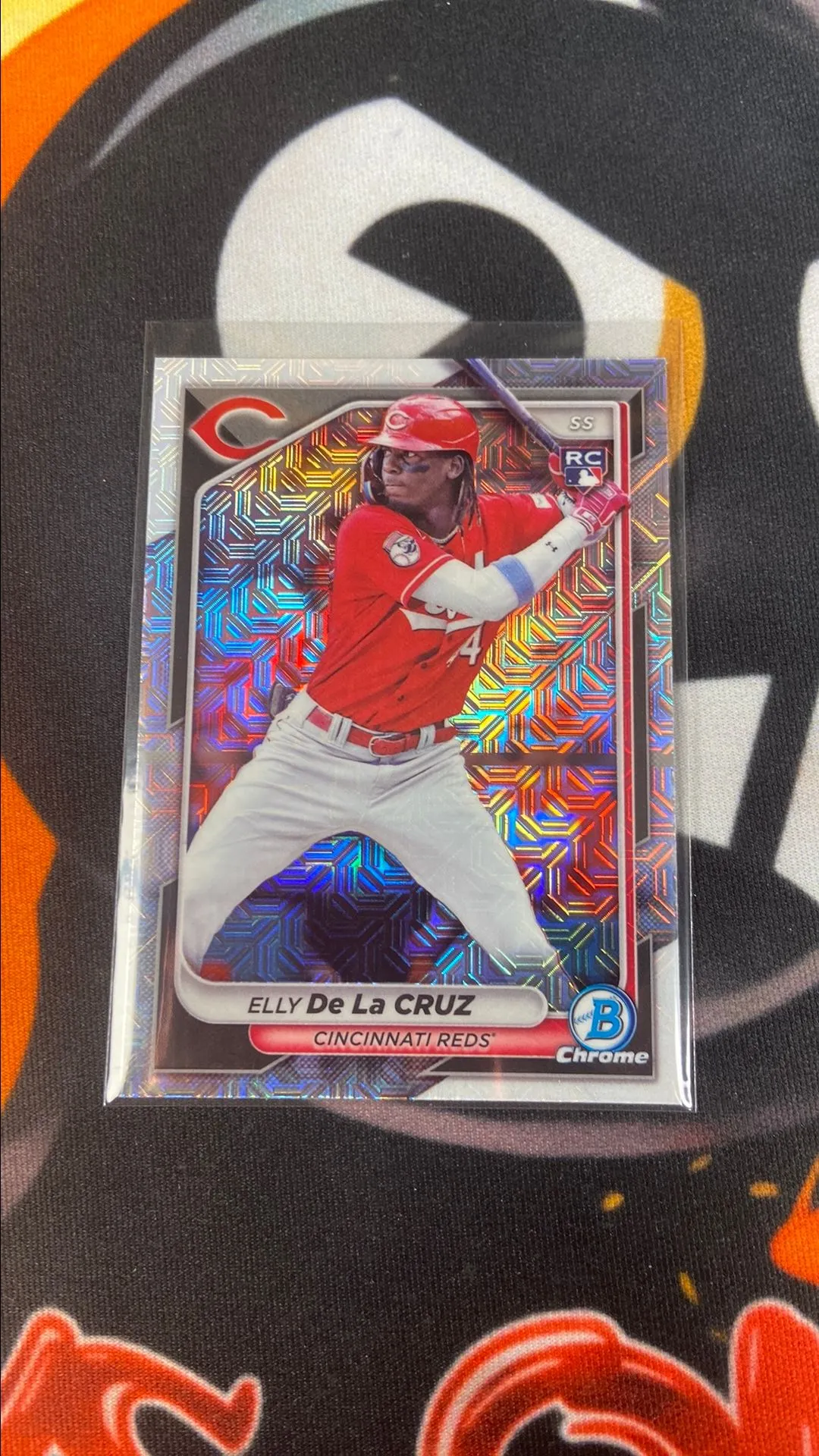 Product image for 2024 Bowman Elly De La Cruz Mojo Rookie Reds