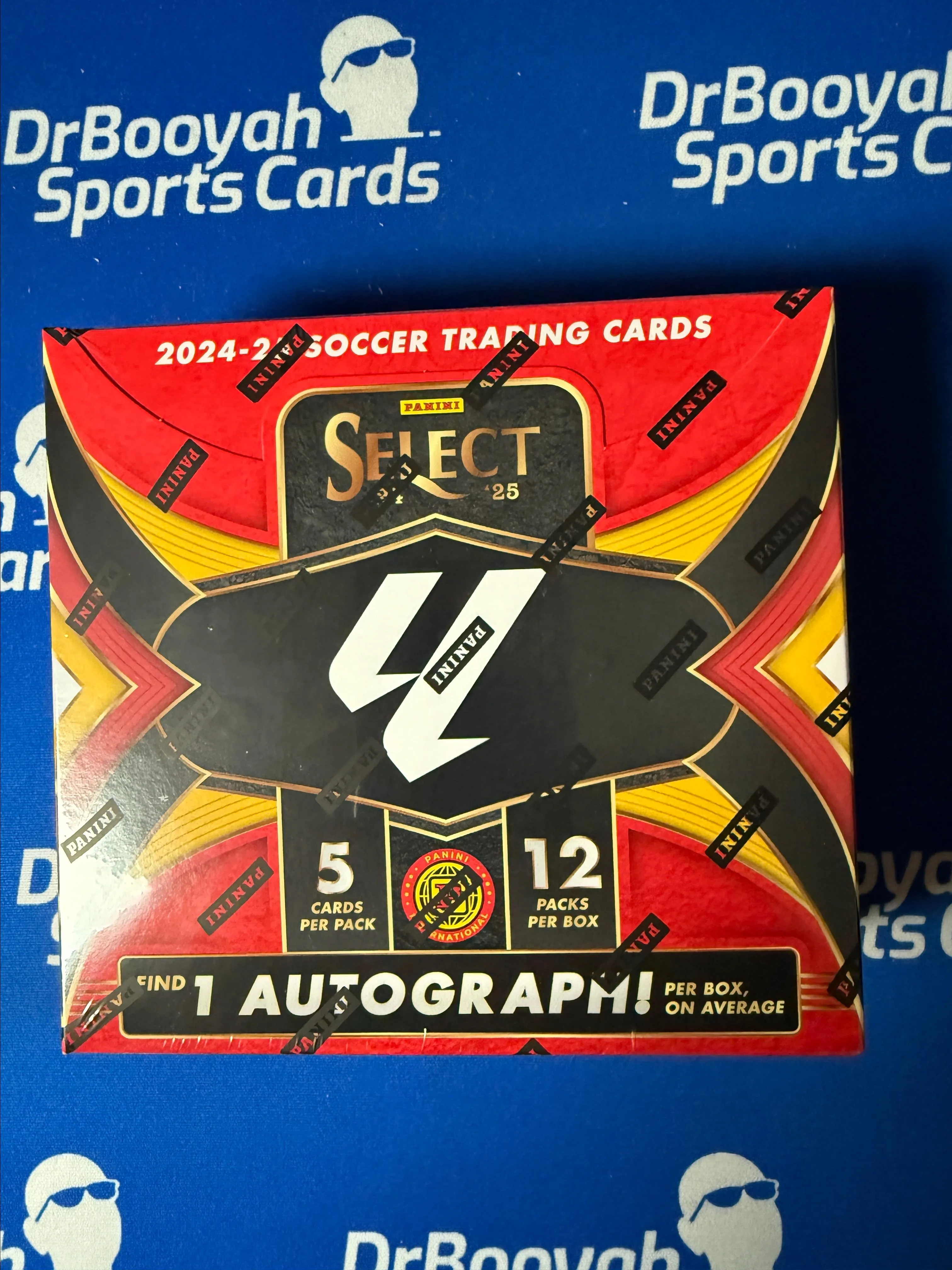 Product image for 2024-25 Select La Liga Soccer International Hobby Box - 1 Box