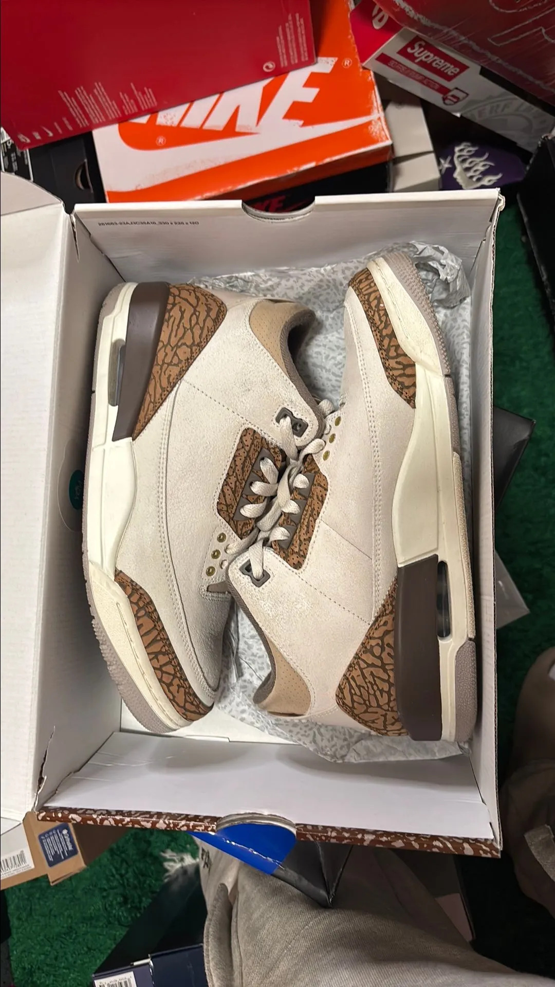 Product image for Jordan retro 3 palomino size 8.5