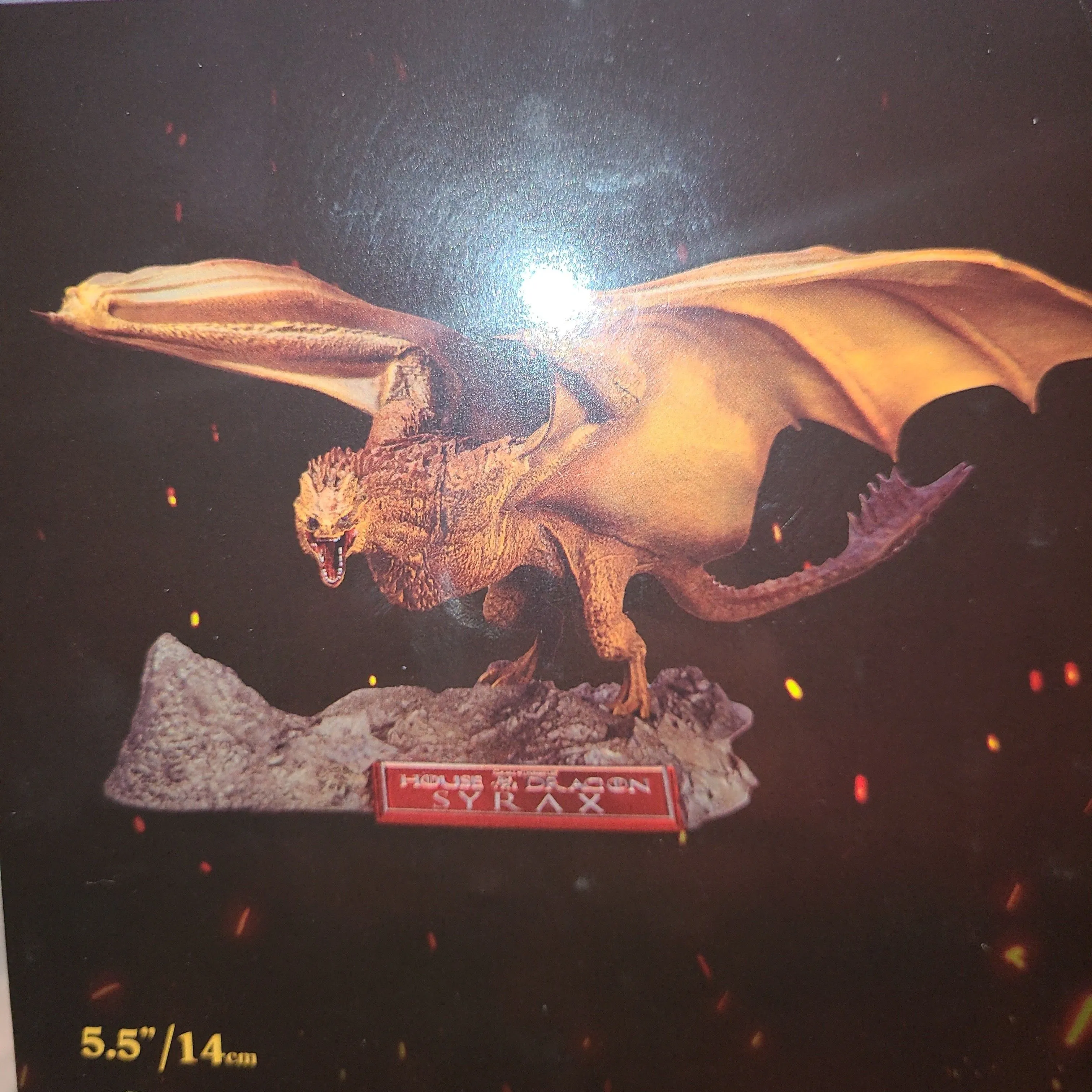 Product image for Game of Thrones Syrax McFarlane Toys House of Dragons 