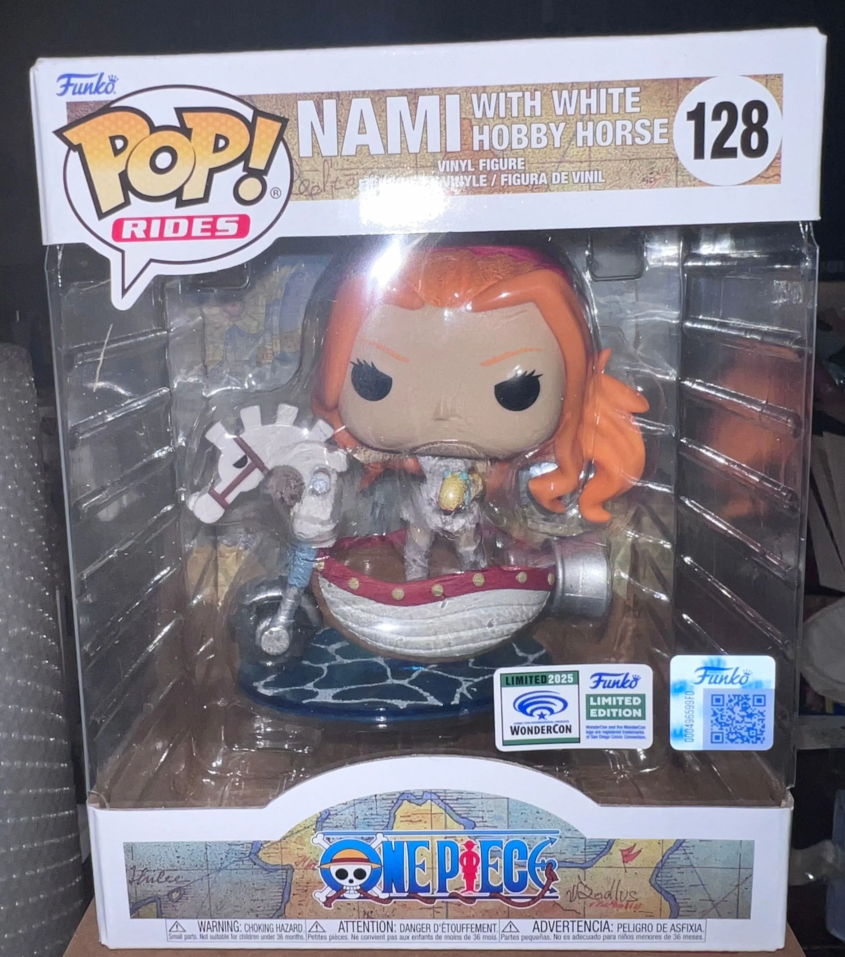 Product image for Wondercon 2025 One Piece #128 Nami with White Hobby Horse