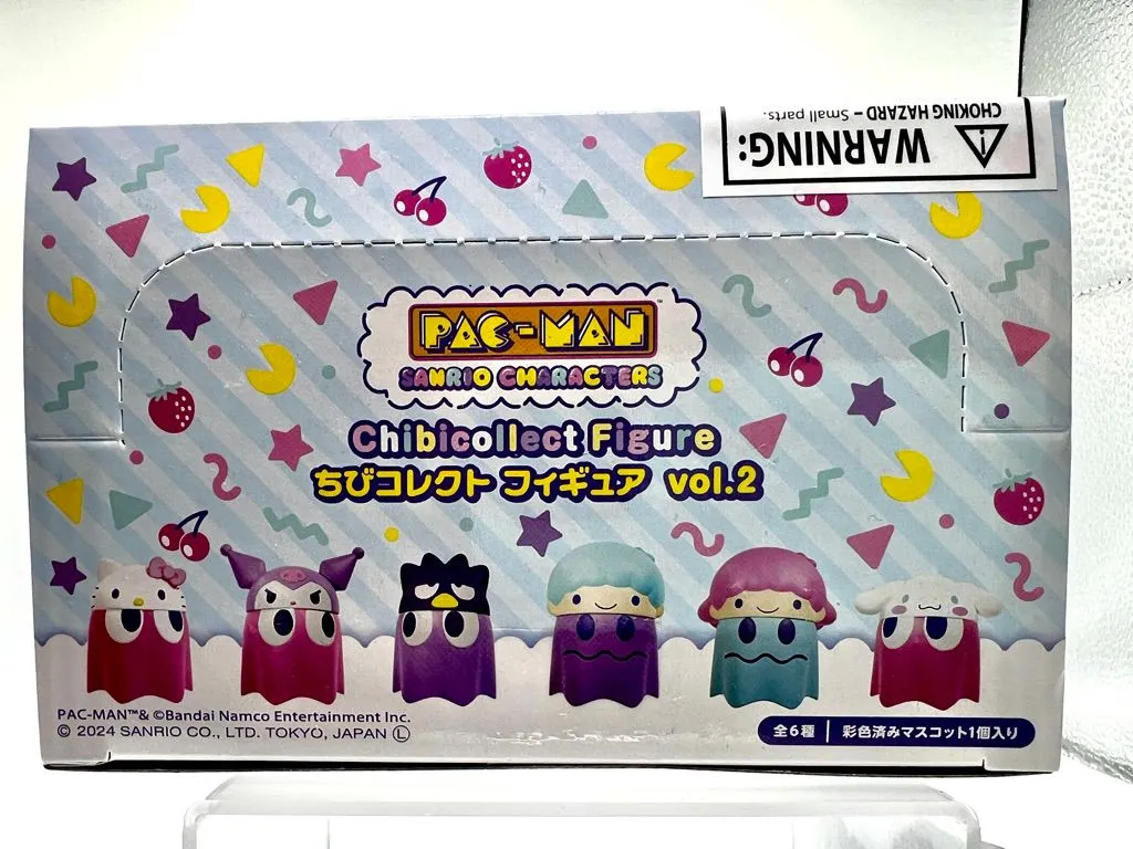 Product image for Pac-Man x Sanrio Characters Chibicollect Figure Single Blind Box (Vol. 2)
