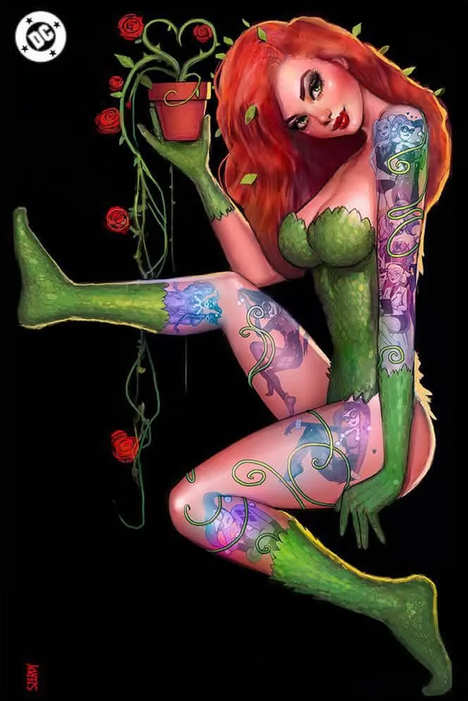 Product image for HARLEY QUINN #50 NATHAN SZERDY EXCLUSIVE VIRGIN FOIL VARIANT