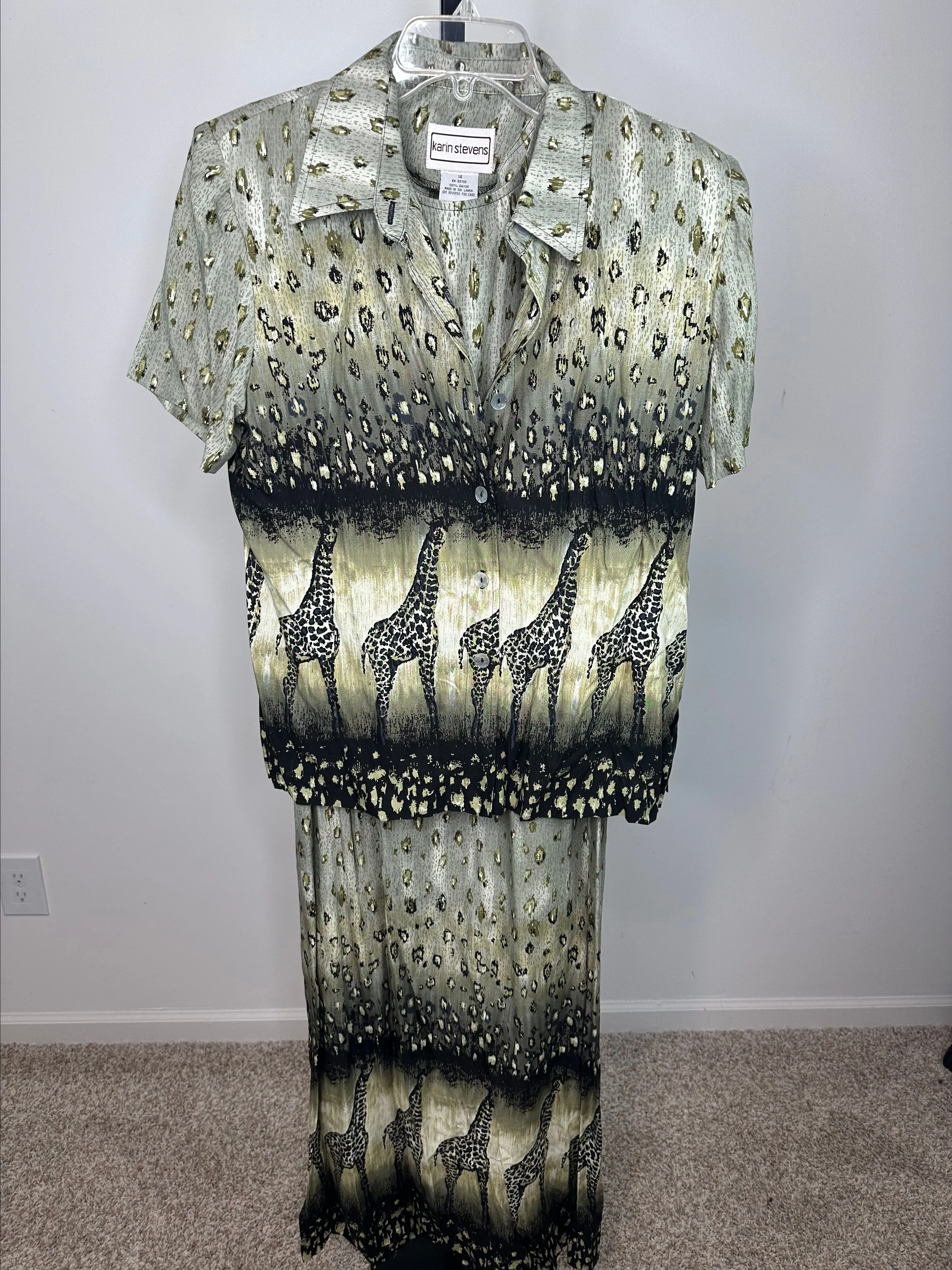 Product image for Karin Stevens 2pc giraffe set