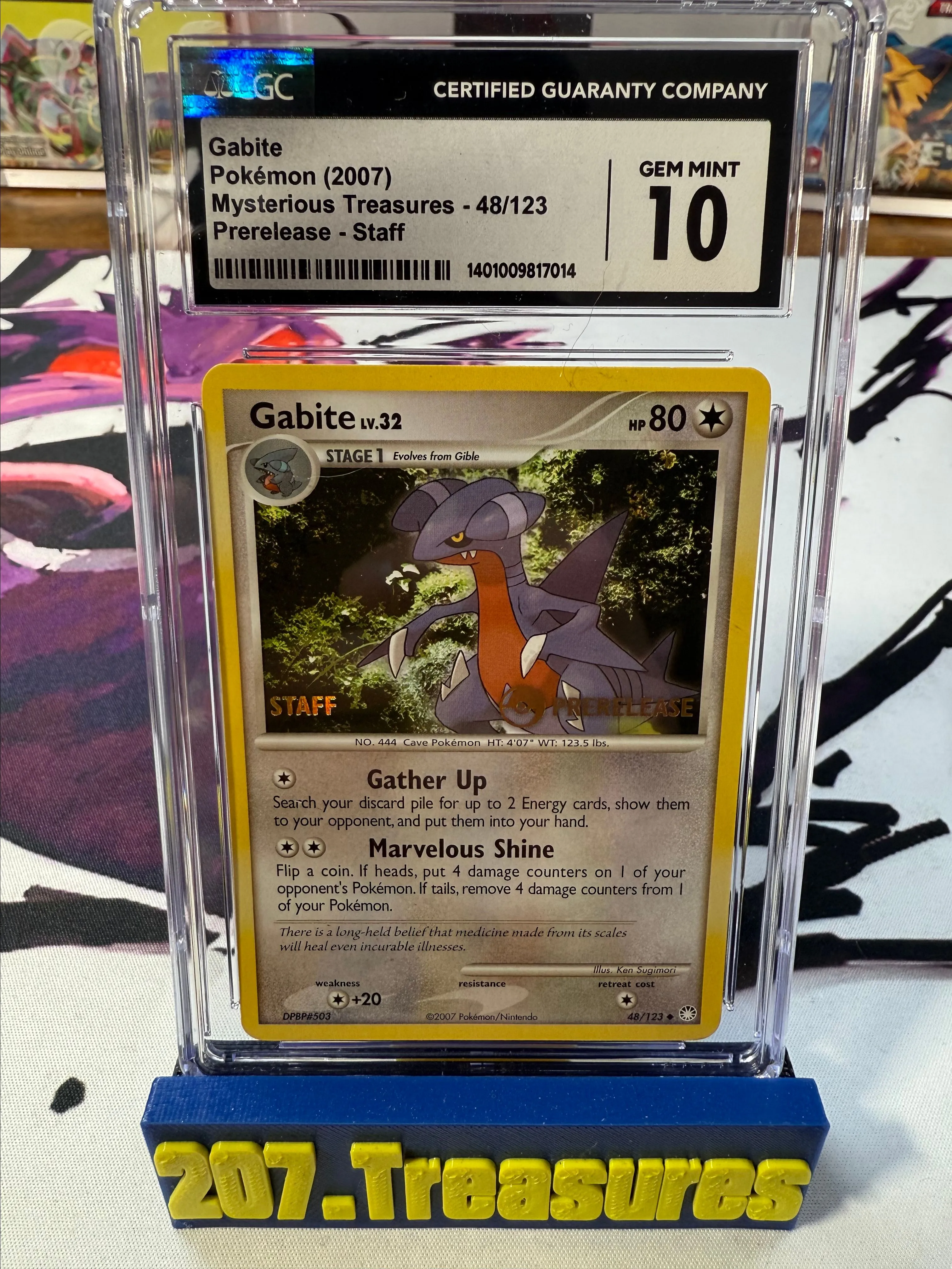 Product image for 2007 Gabite STAFF PRERELEASE Mysterious Treasures