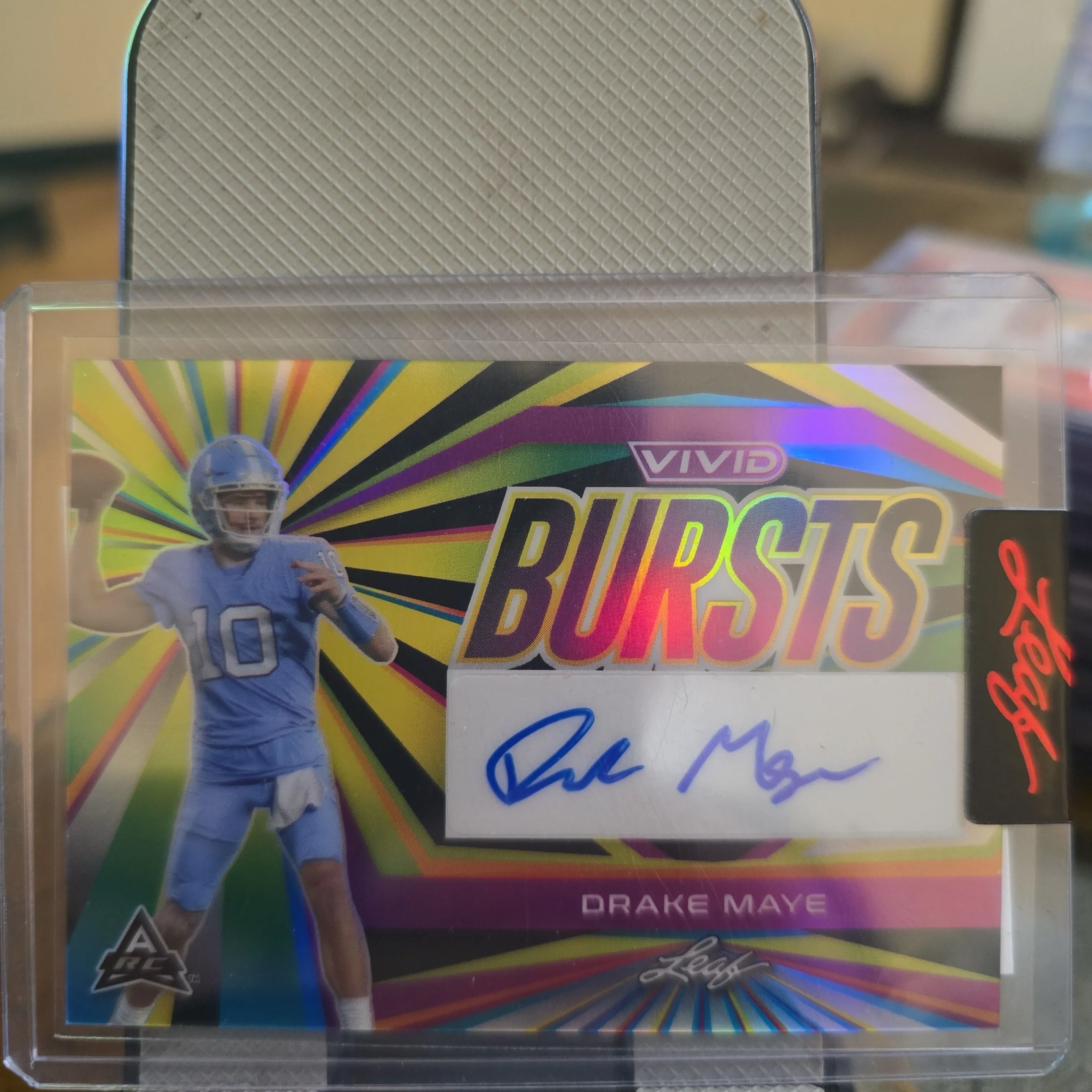 Product image for 2023 Leaf Vivid Drake Maye 1/1