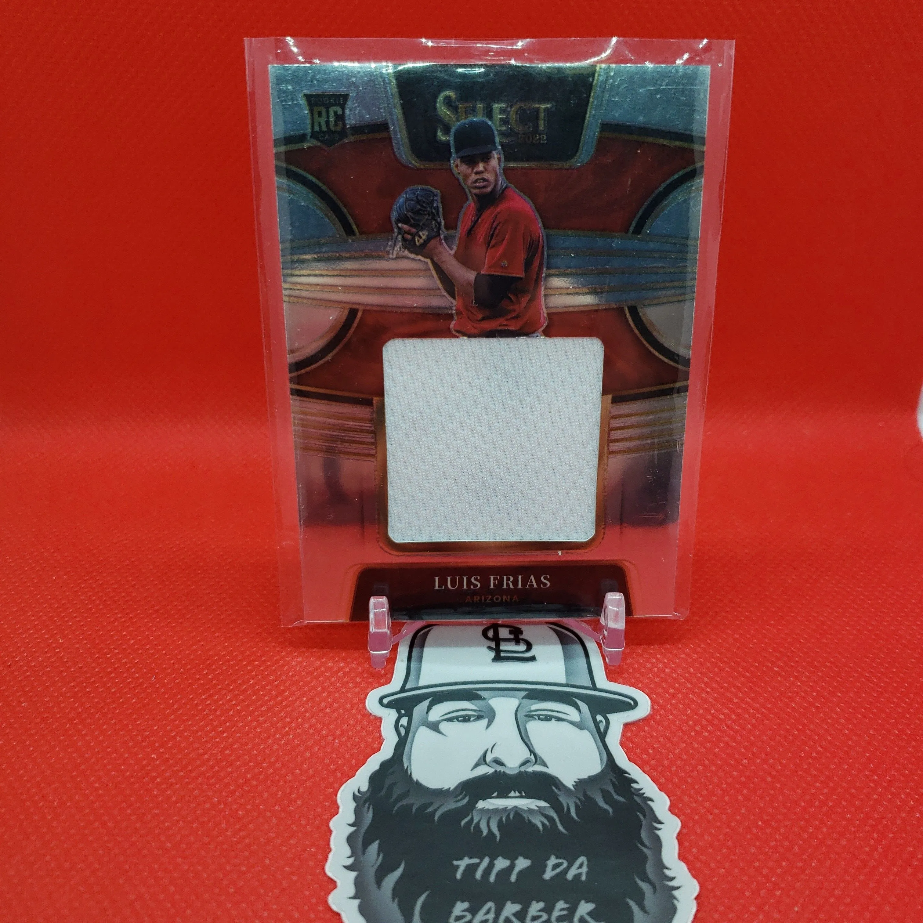 Product image for 2022 Select Luis Frias Jumbo patch Rc AZ