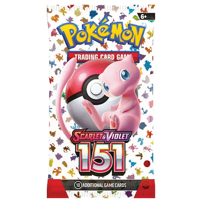 Product image for Pokemon - Scarlet & Violet - 151 - Booster Pack