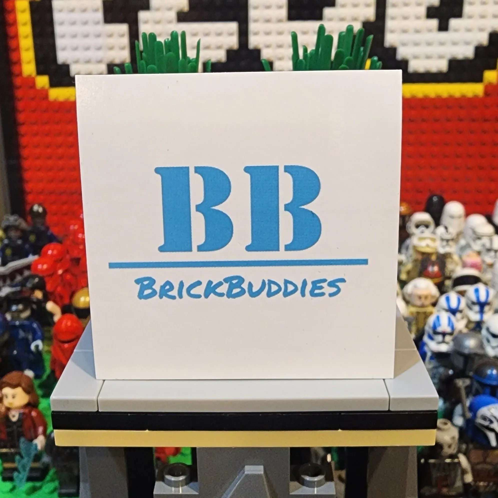 Product image for BrickBuddies Sticker. Save on Shipping 