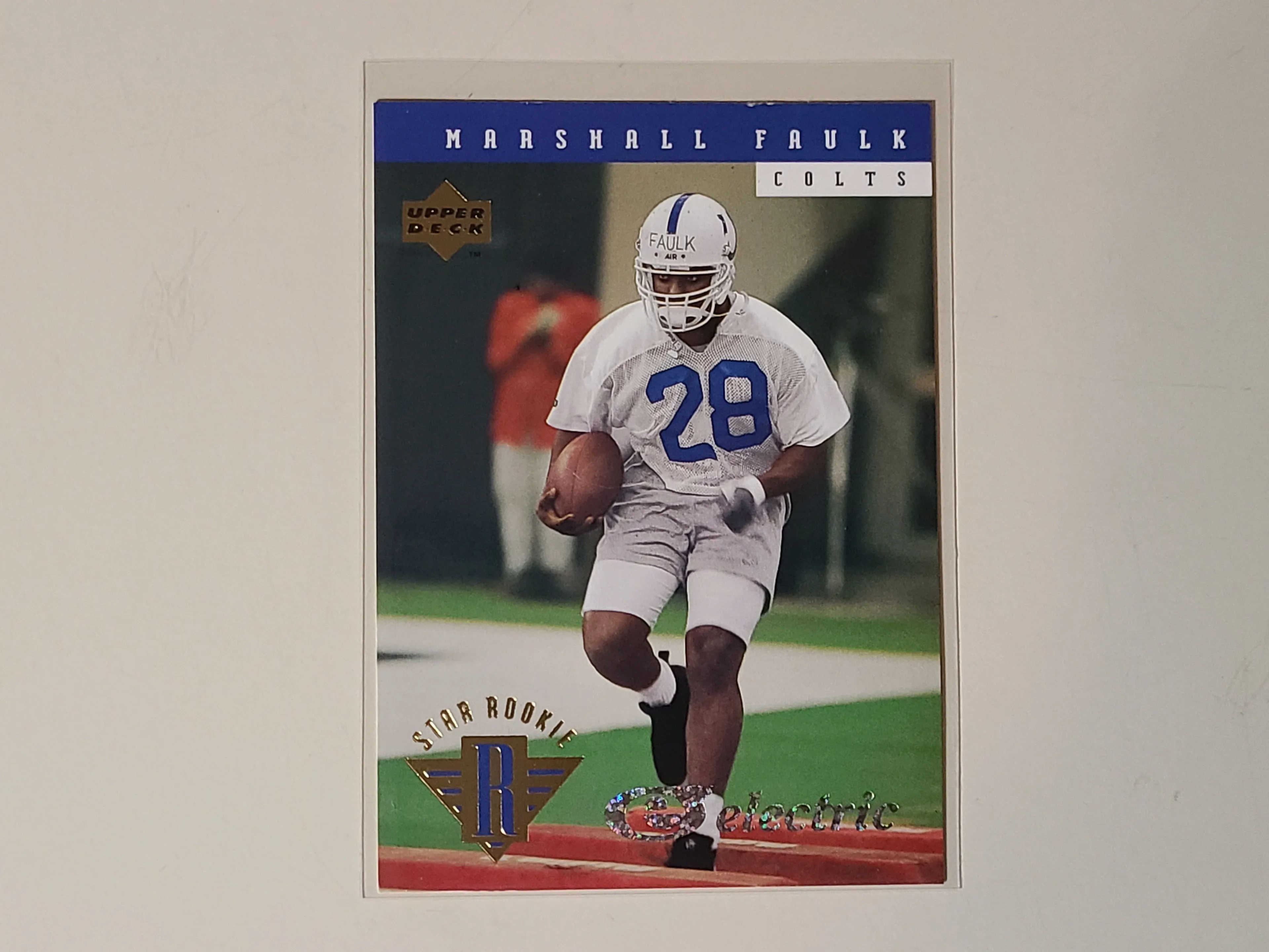 Product image for Marshall Faulk 1994 Upper Deck Electric Silver Rookie
