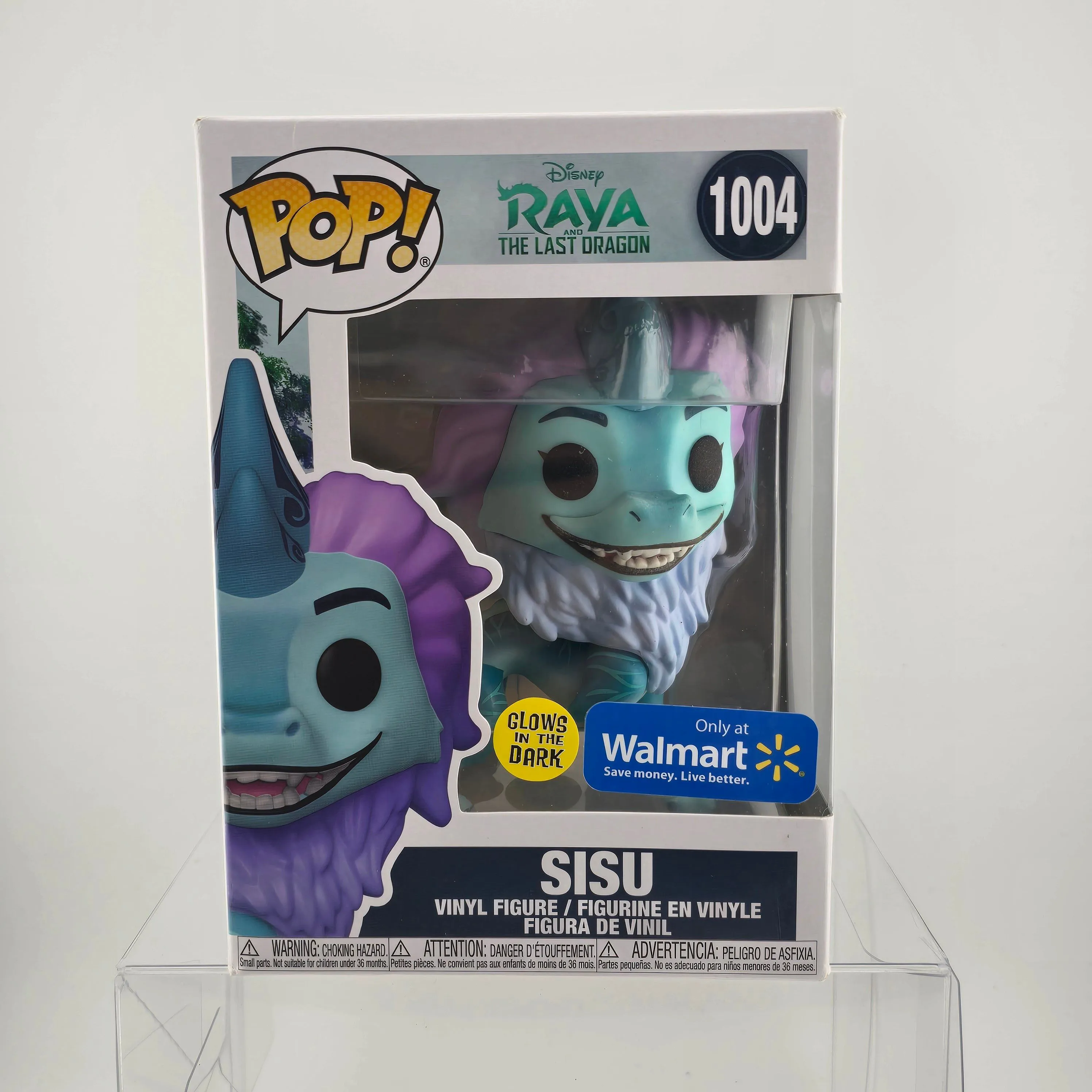 Product image for Disney Raya and The Last Dragon - Sisu (Glow in the dark) Walmart Exclusive Funko Pop 1004