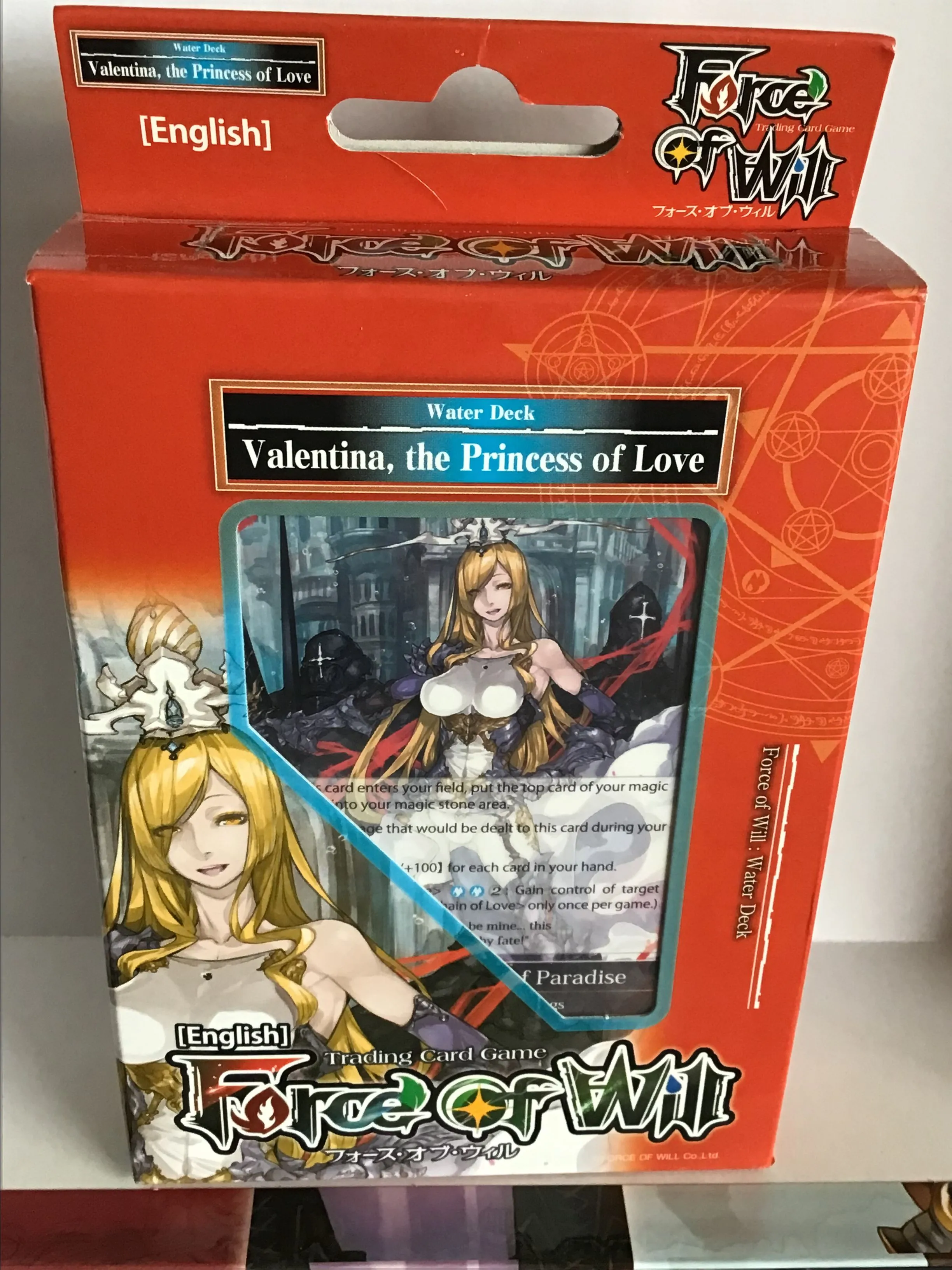 Product image for Force of Will TCG: Water Deck