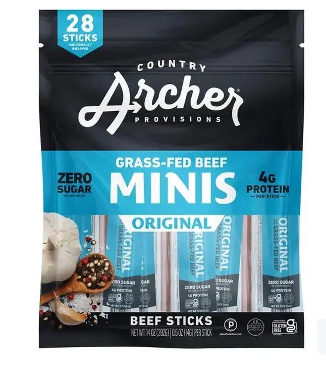 Product image for Archer Grass Fed Mini Beef Sticks