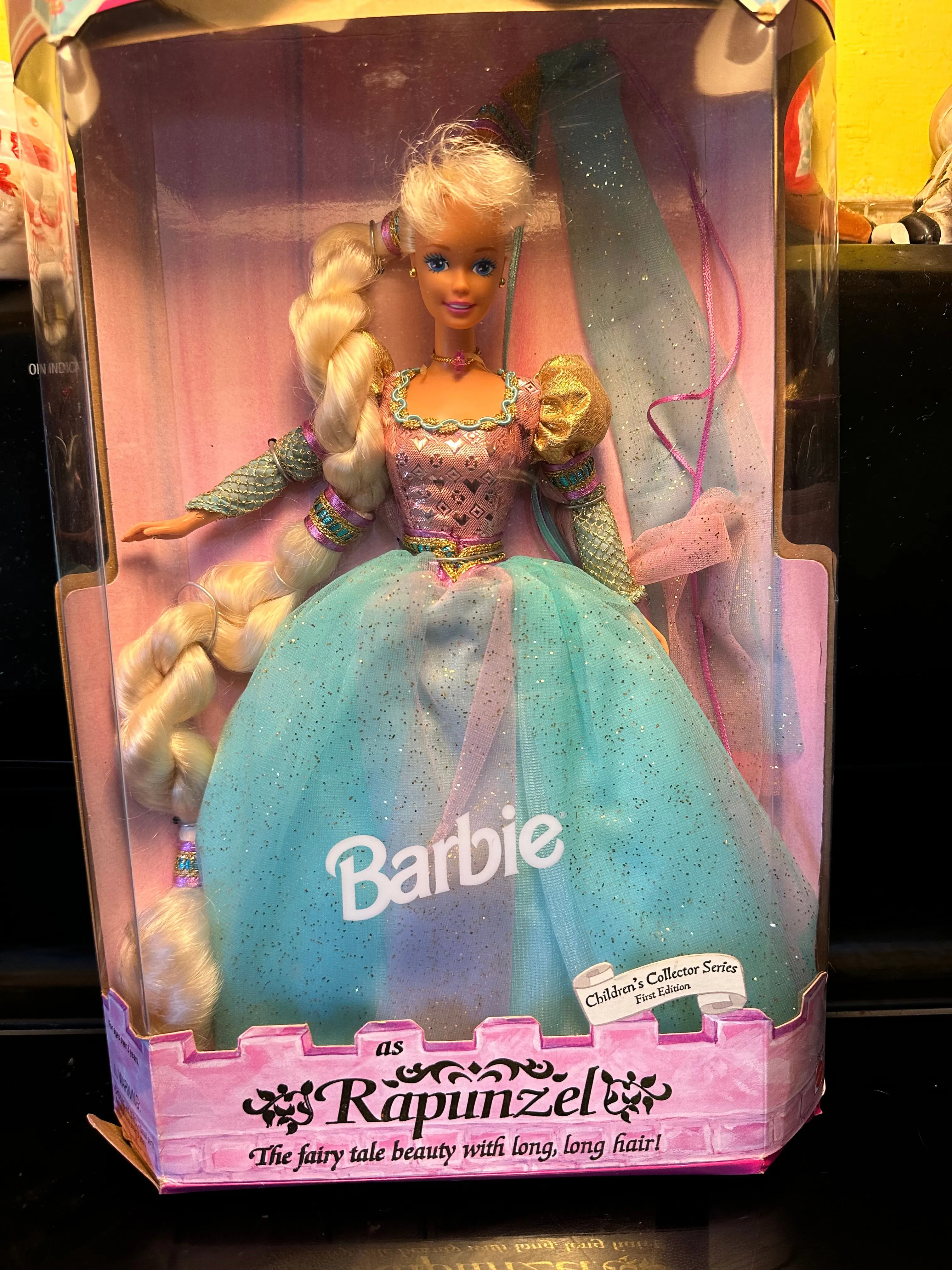 Product image for Vintage 90s Rapunzel Barbie NIB
