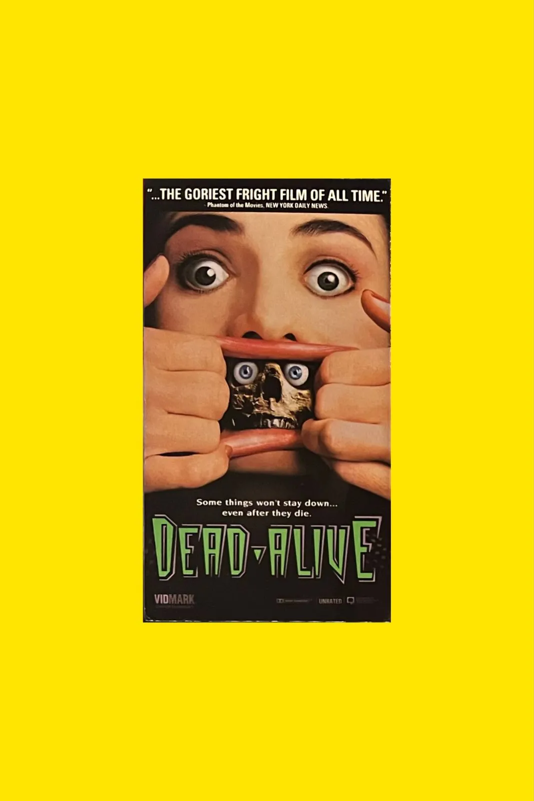 Product image for Dead Alive VHS (Vidmark/Unrated) (XRare/VHTF)