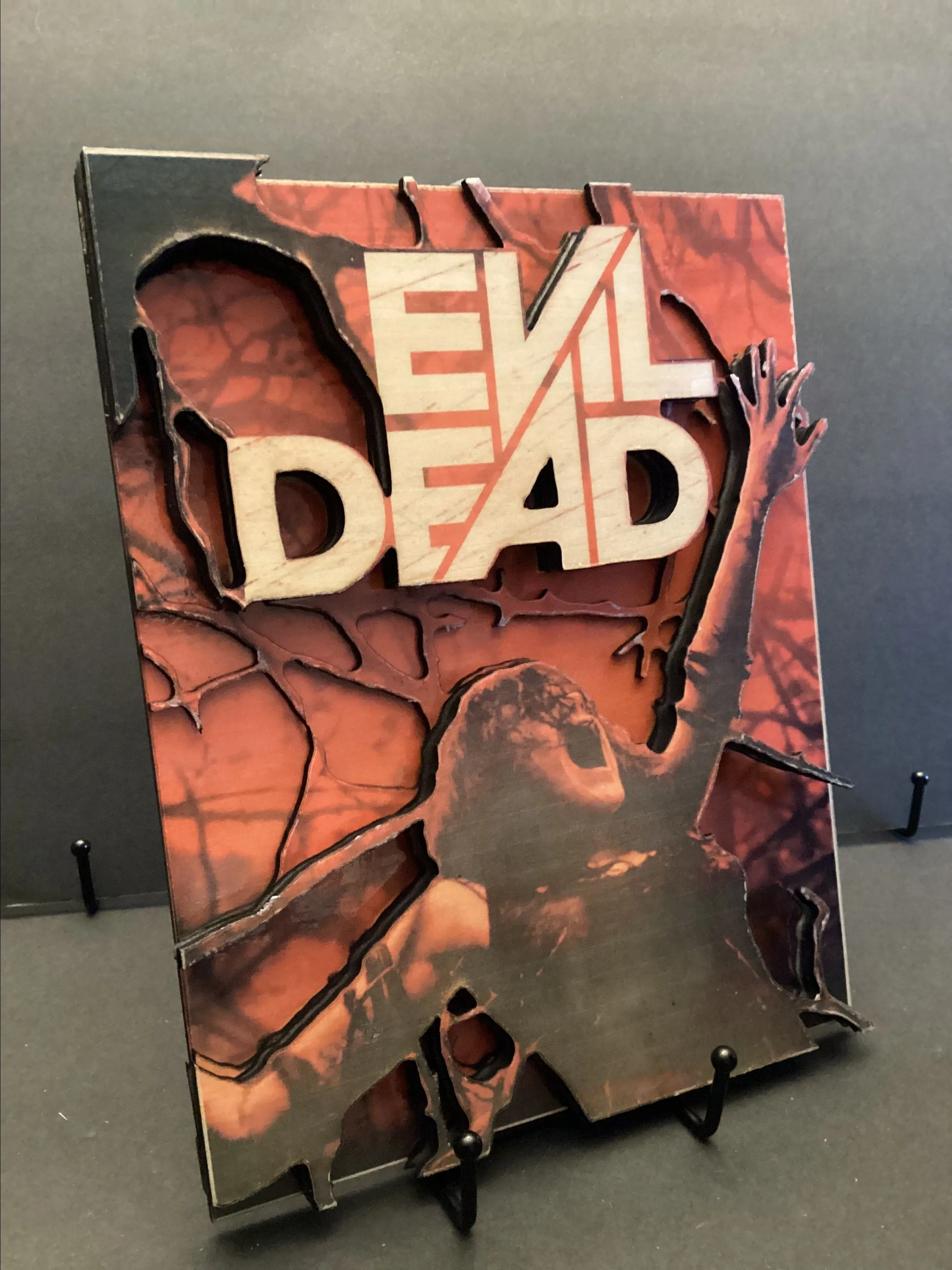 Product image for Evil dead 2013 layered wood art