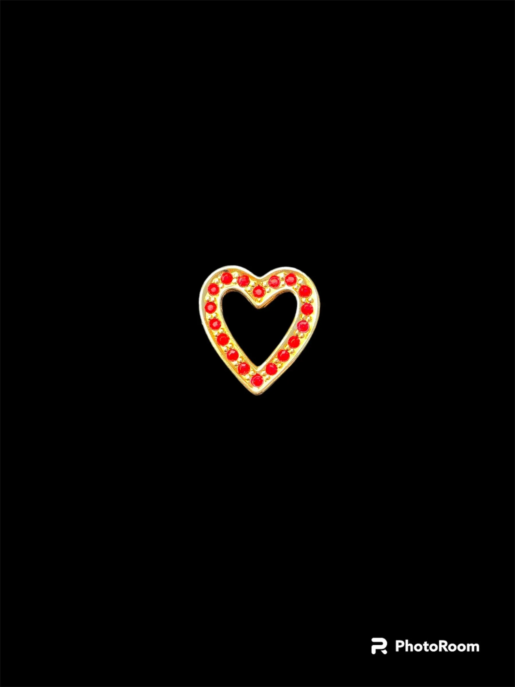 Product image for Avon Brooch Pin Gold Tone Red Heart