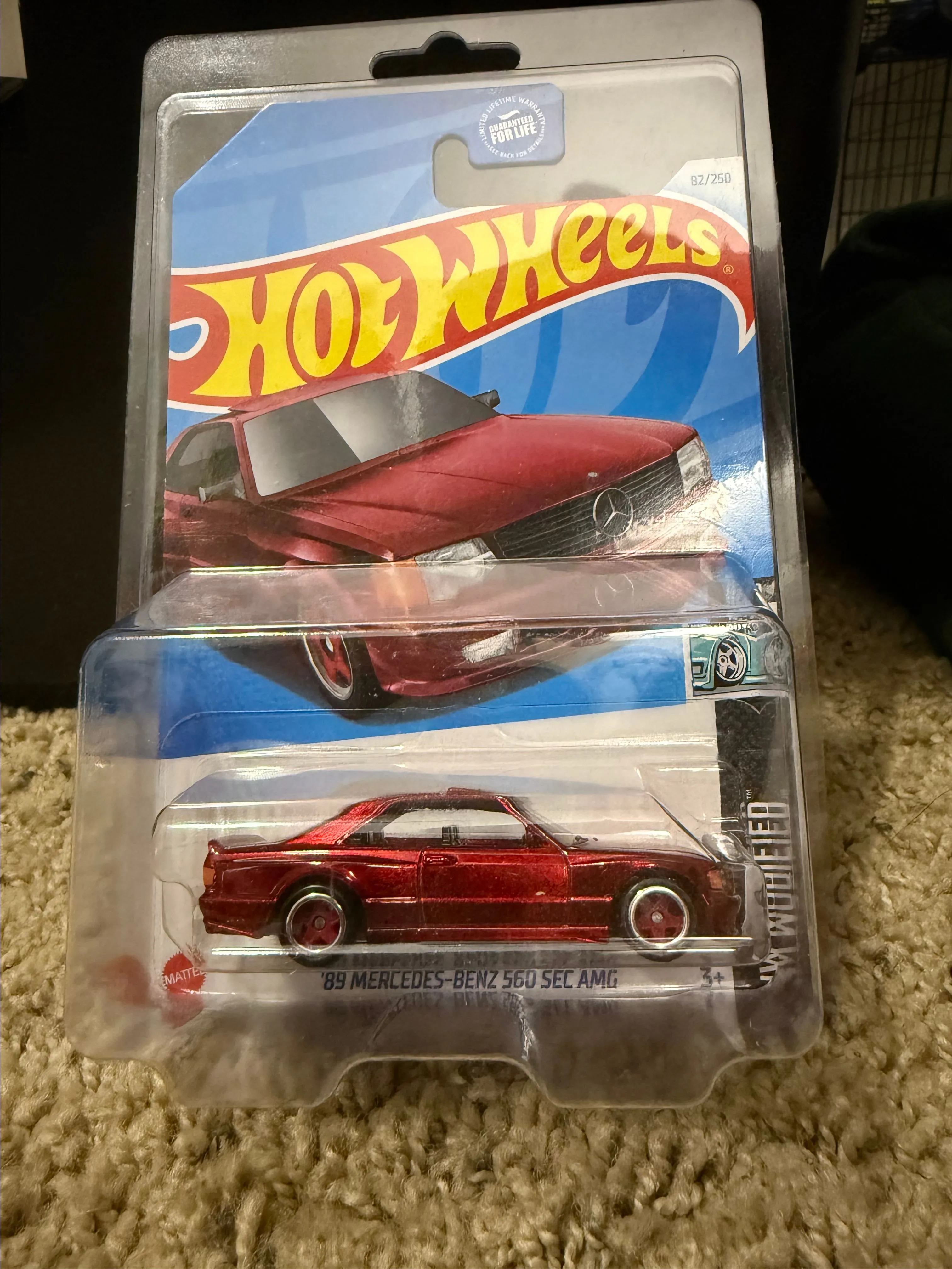 Product image for 2024 Hot Wheels 1989 Mercedes-Benz 560 SEC AMG & Super Treasure Hunt