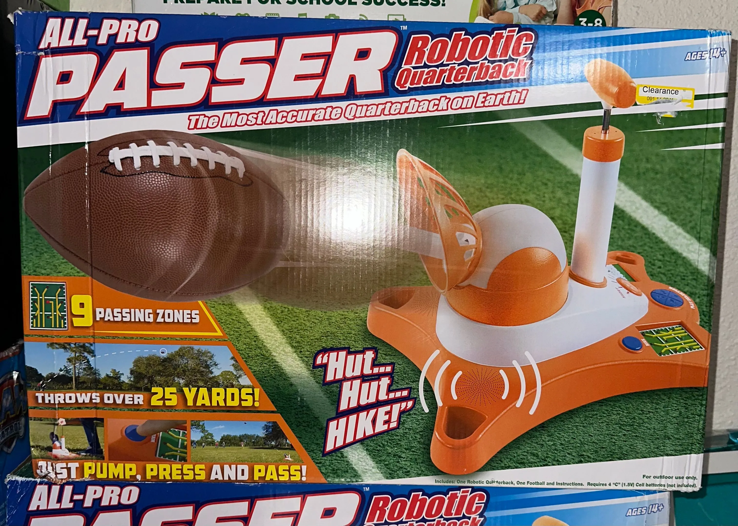 Product image for kids all pro passer retail $52