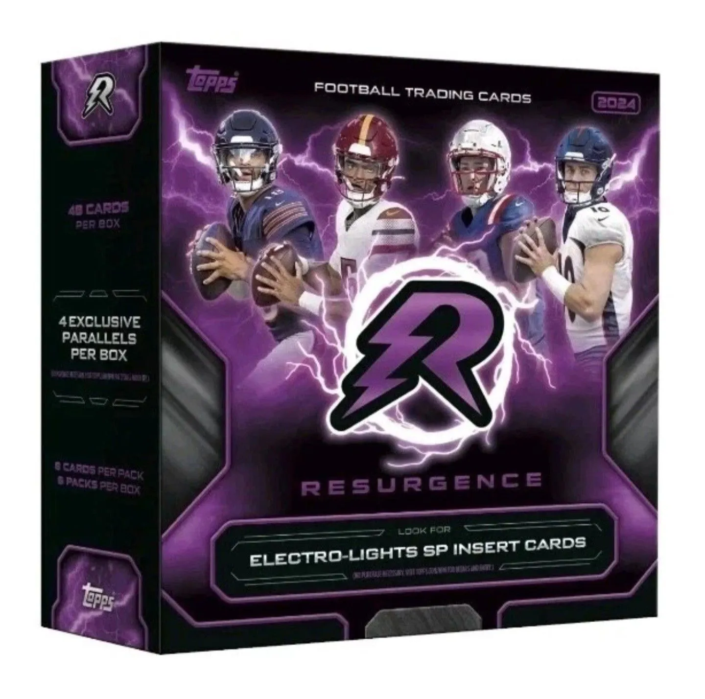 Product image for 🪙2024 Topps Resurgence Football Factory Sealed Mega Box Ships now