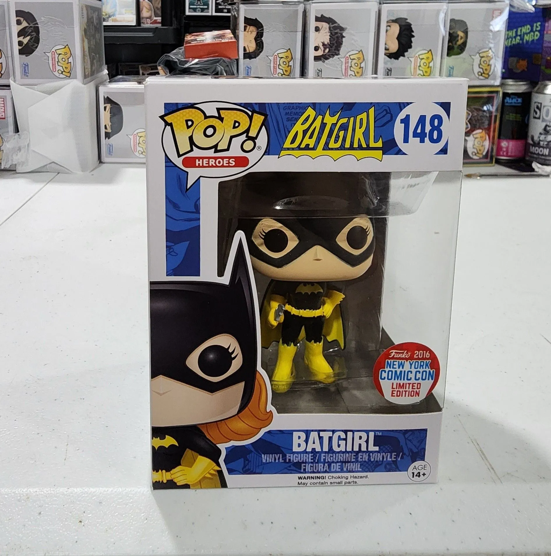 Product image for Funko Pop DC Heroes Batgirl NYCC 2016 Limited Edition # 148 Vaulted