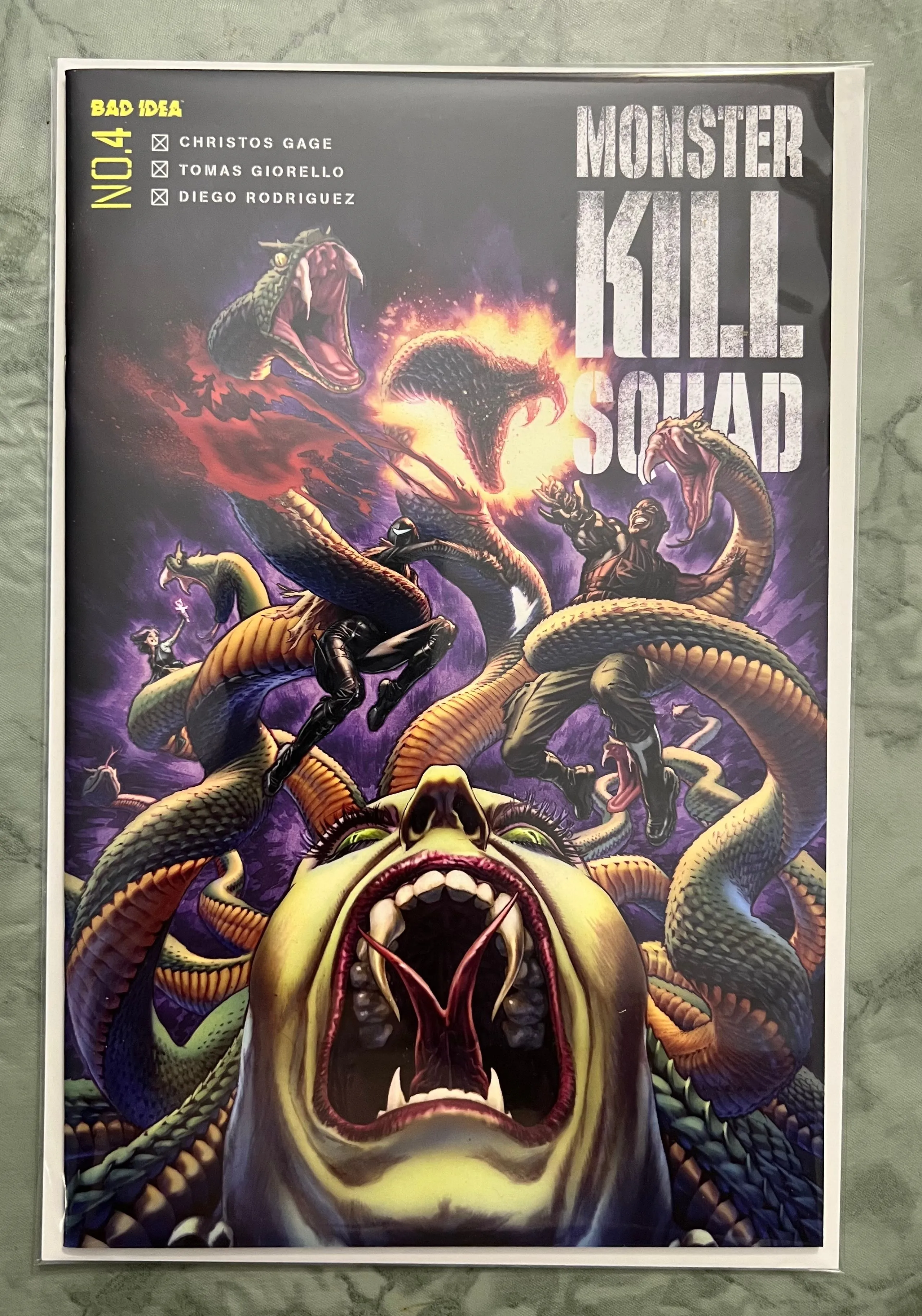 Product image for MONSTER KILL SQUAD 4 DC 2021 BAD IDEA