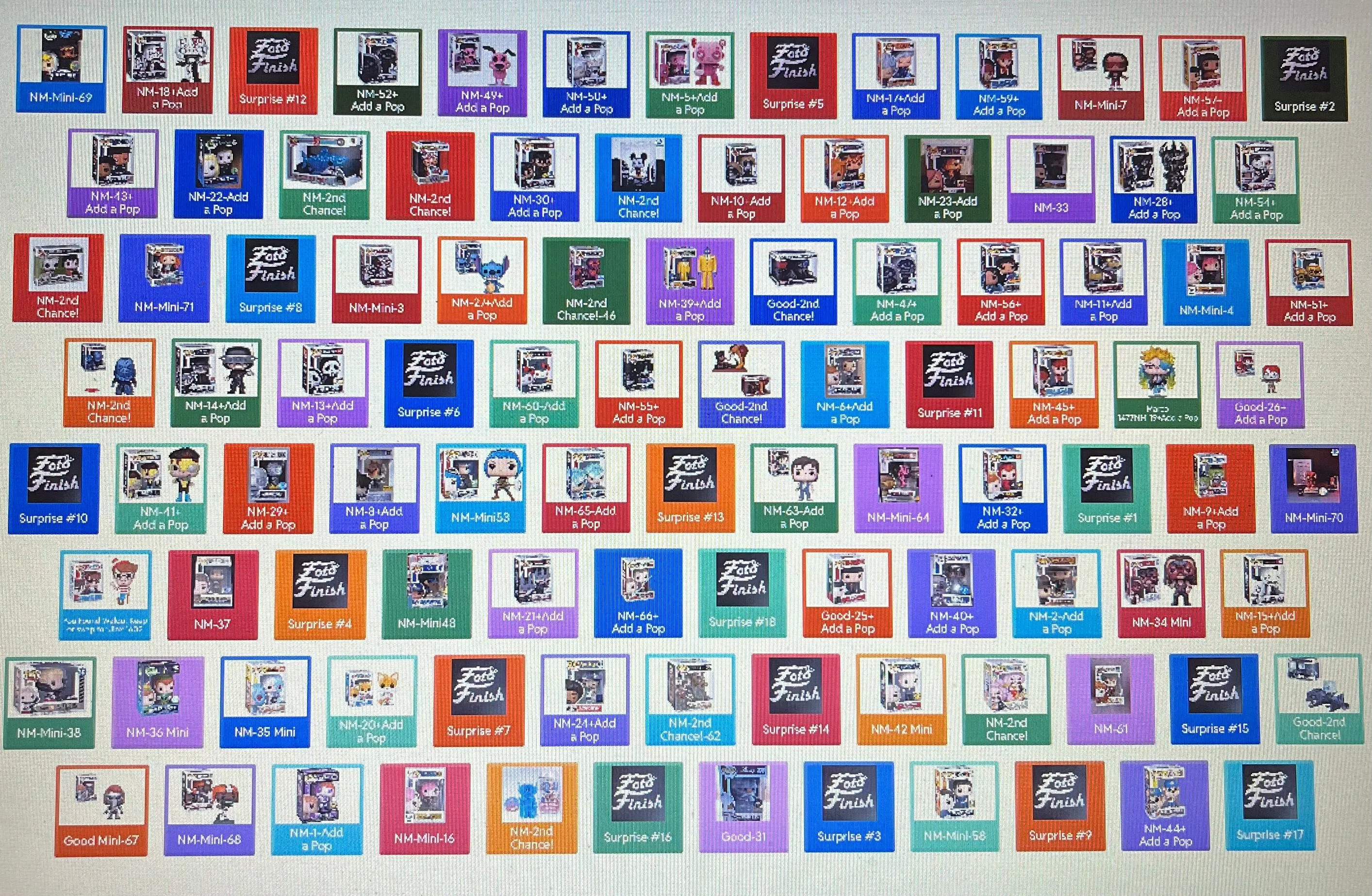Product image for 2.All Funko Pops In Game