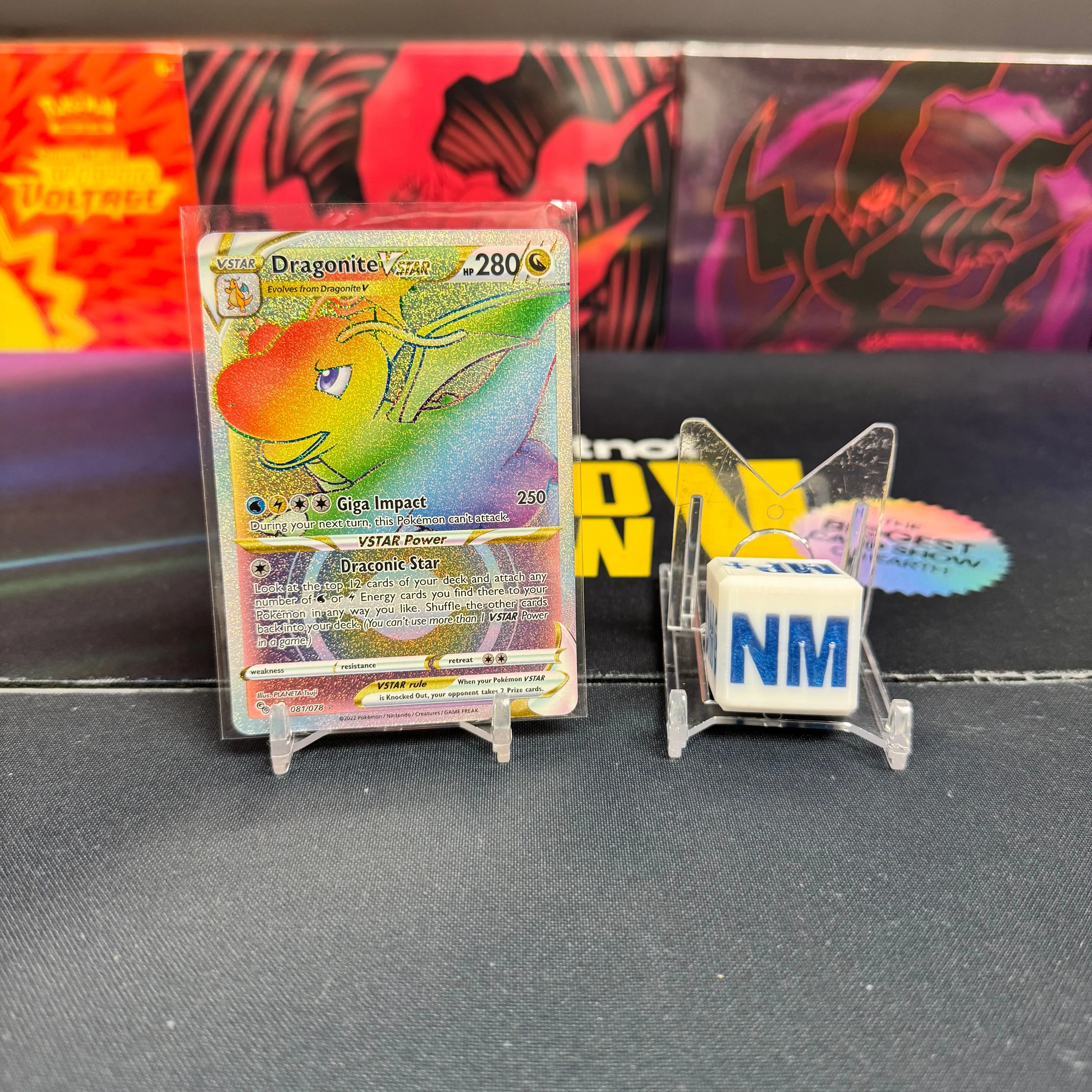 pokemon tcg pokemon go vstar card Pokémon TCG: Dragonite VSTAR (Pokémon GO 081/078) main image 1