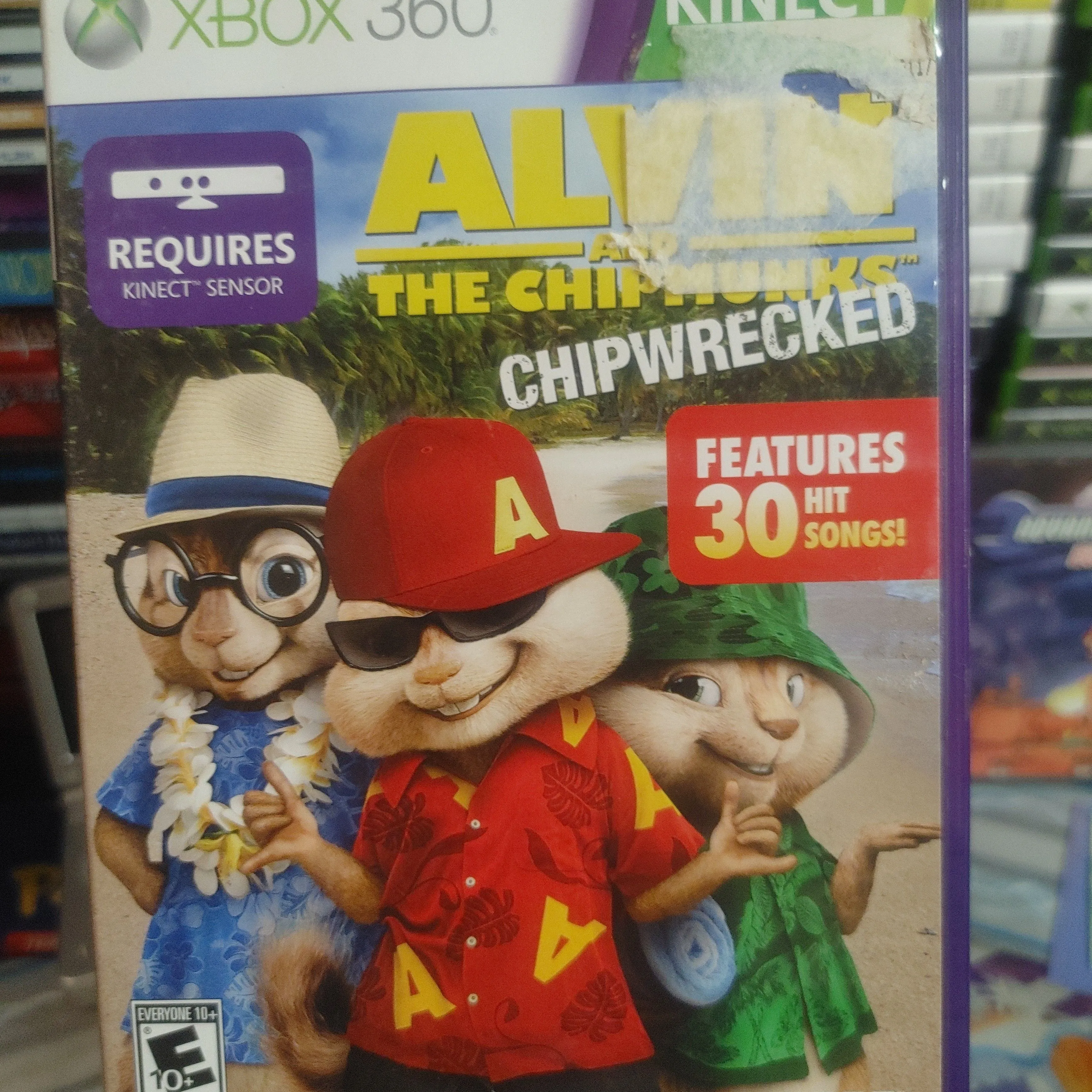 Product image for XBOX 360 - ALVIN AND THE CHIPMUNKS: CHIPWRECKED