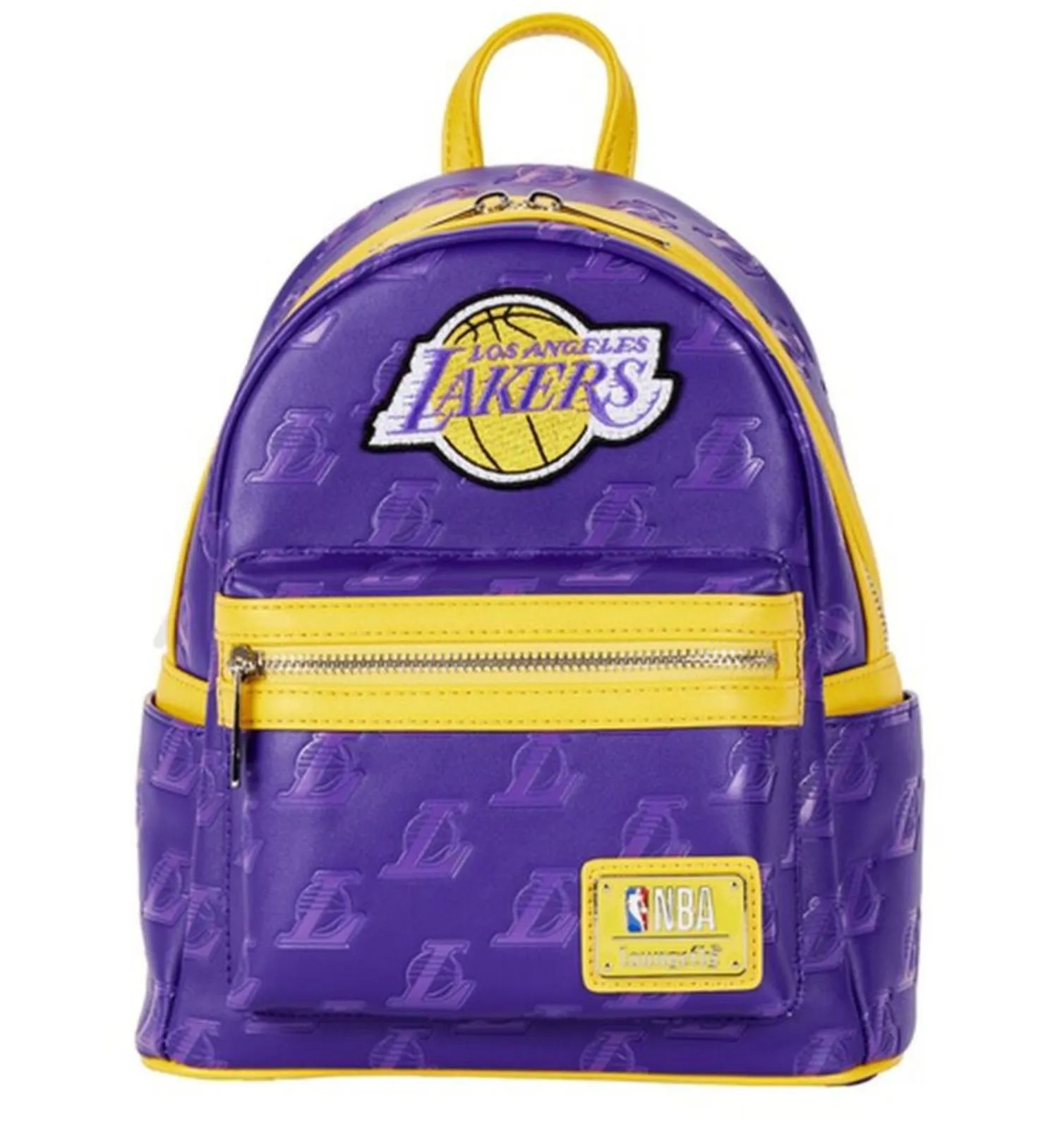 Product image for Loungefly NBA Los Angeles Lakers Logo Mini Backpack