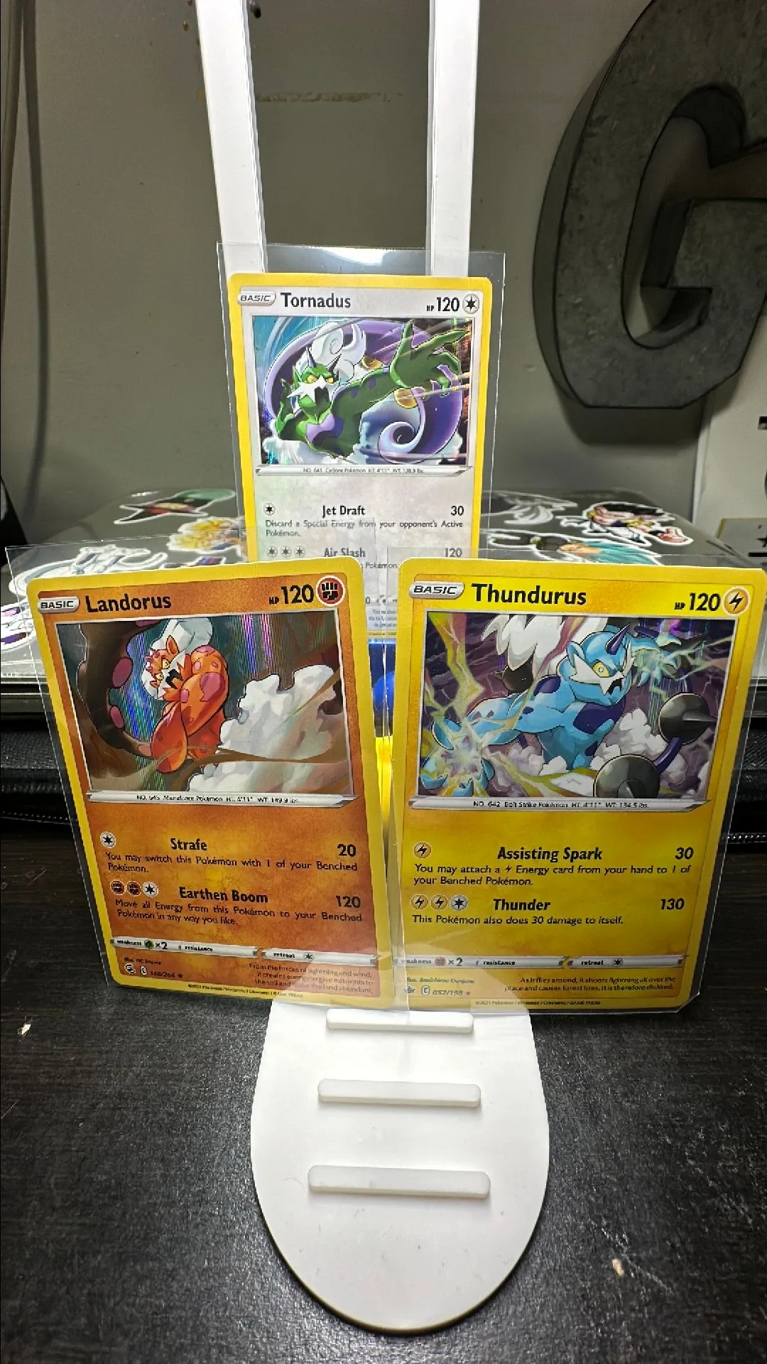 Product image for Tornadus , Landorus , Thandurus holo