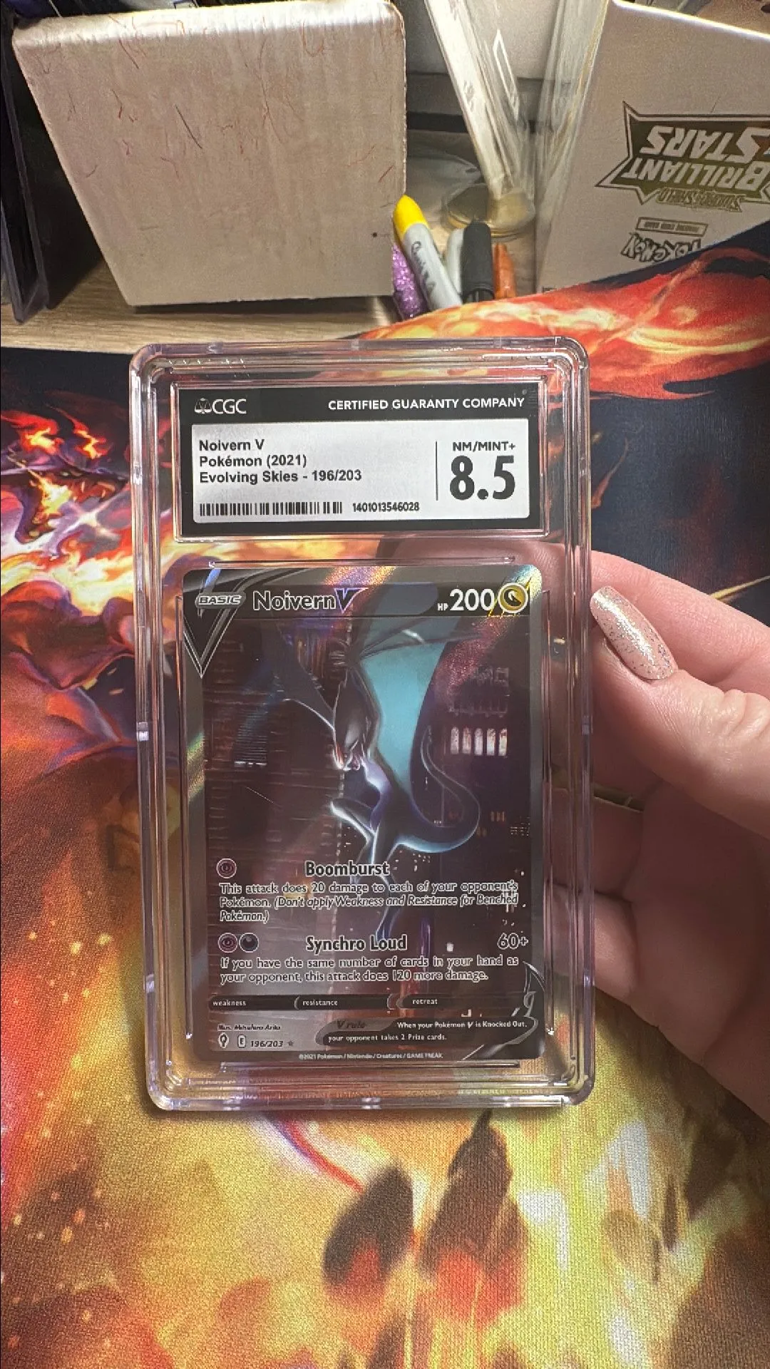 Product image for Slab - Noivern V from Evolving Skies CGC 8.5